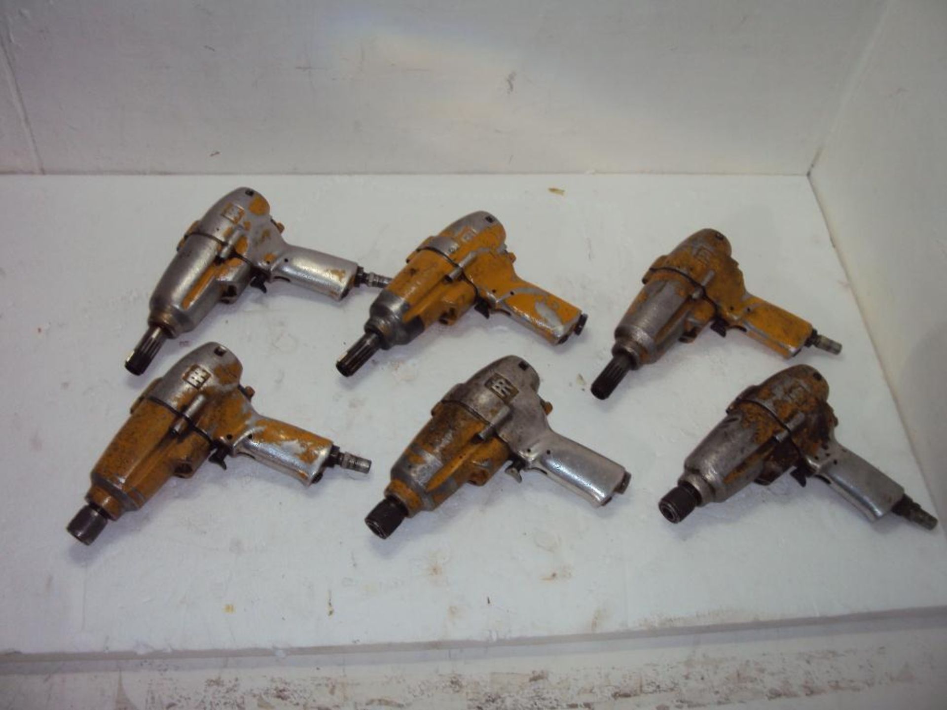 Lot of 6 Ingersoll Rand 5040 Pneumatic Impact Wrenches
