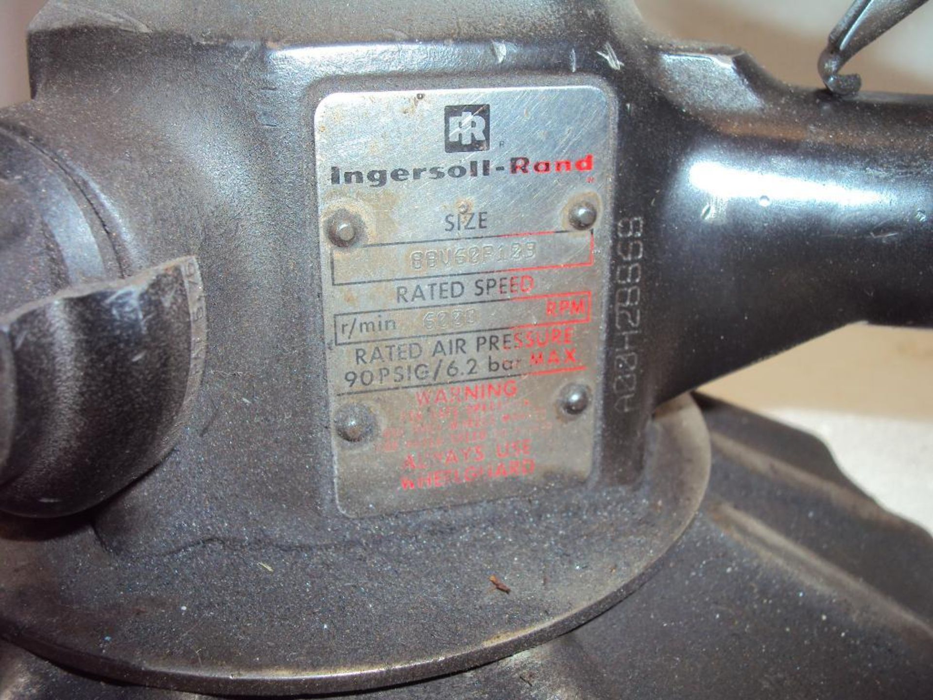 Ingersoll Rand Model 8V60P109, 9" Right Angle Grinder - Image 3 of 4