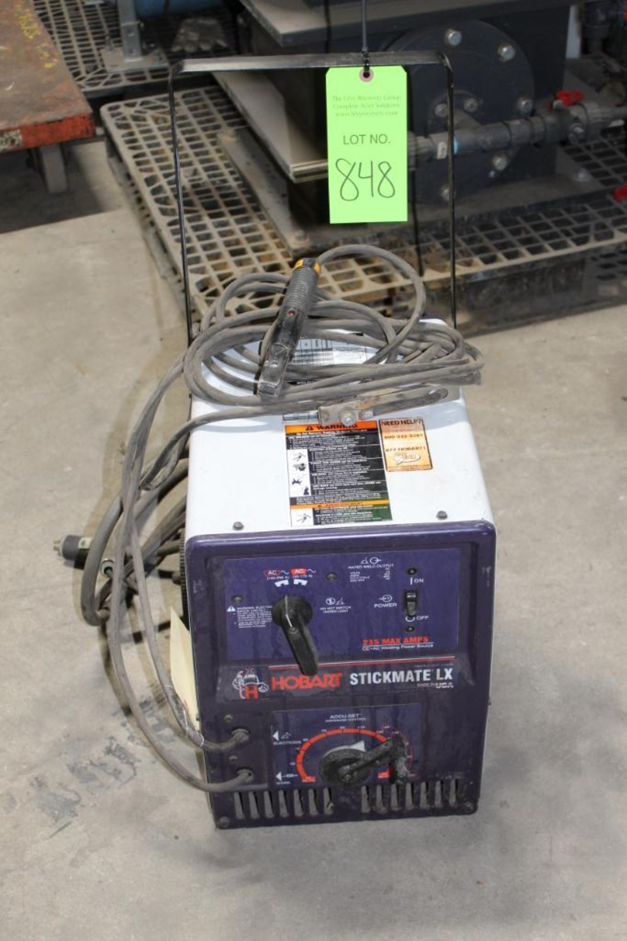 Hobart Stickmate LX CC/AC Welding Power Source w/wheels