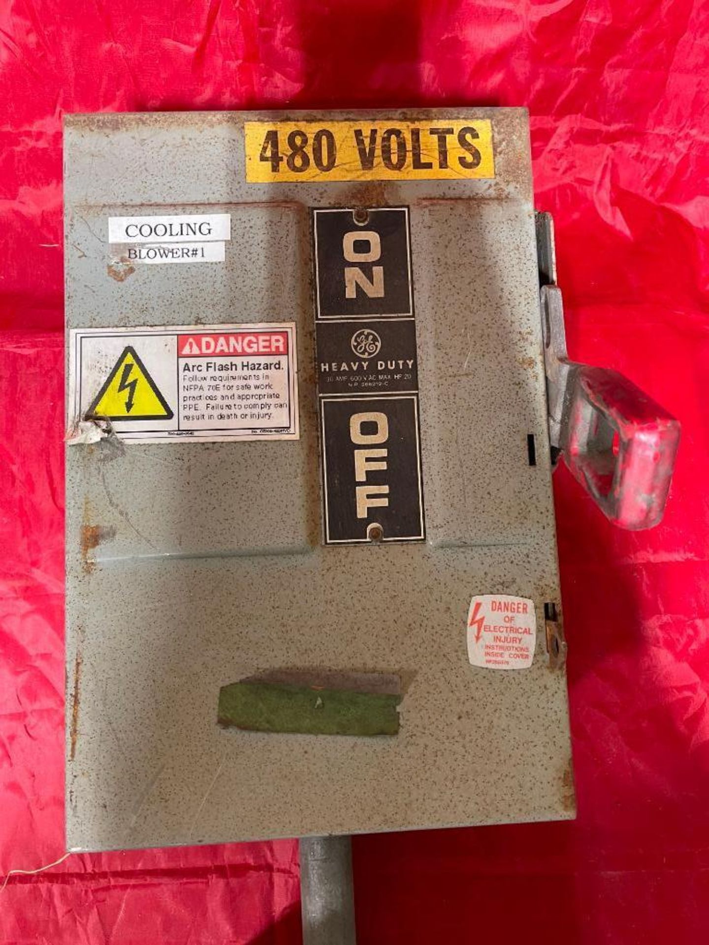 GE TH 3361 Safety switch Disconnect 30 Amp With Size 1 GE Starter - Image 3 of 3