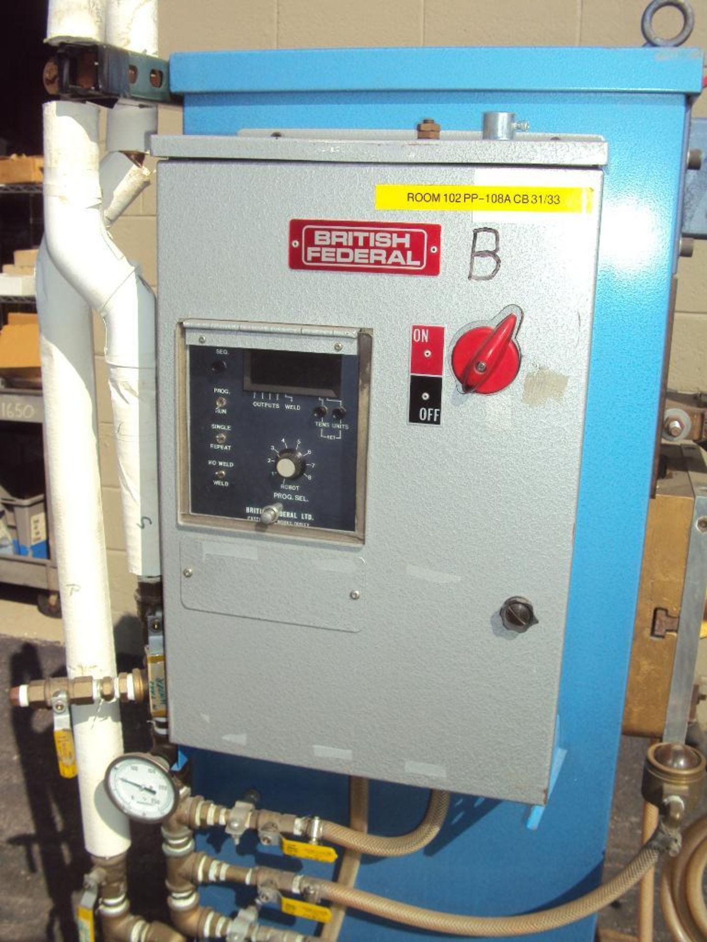 BRITISH FEDERAL COMPACT 25 KVA SPOT WELDER - Image 5 of 10