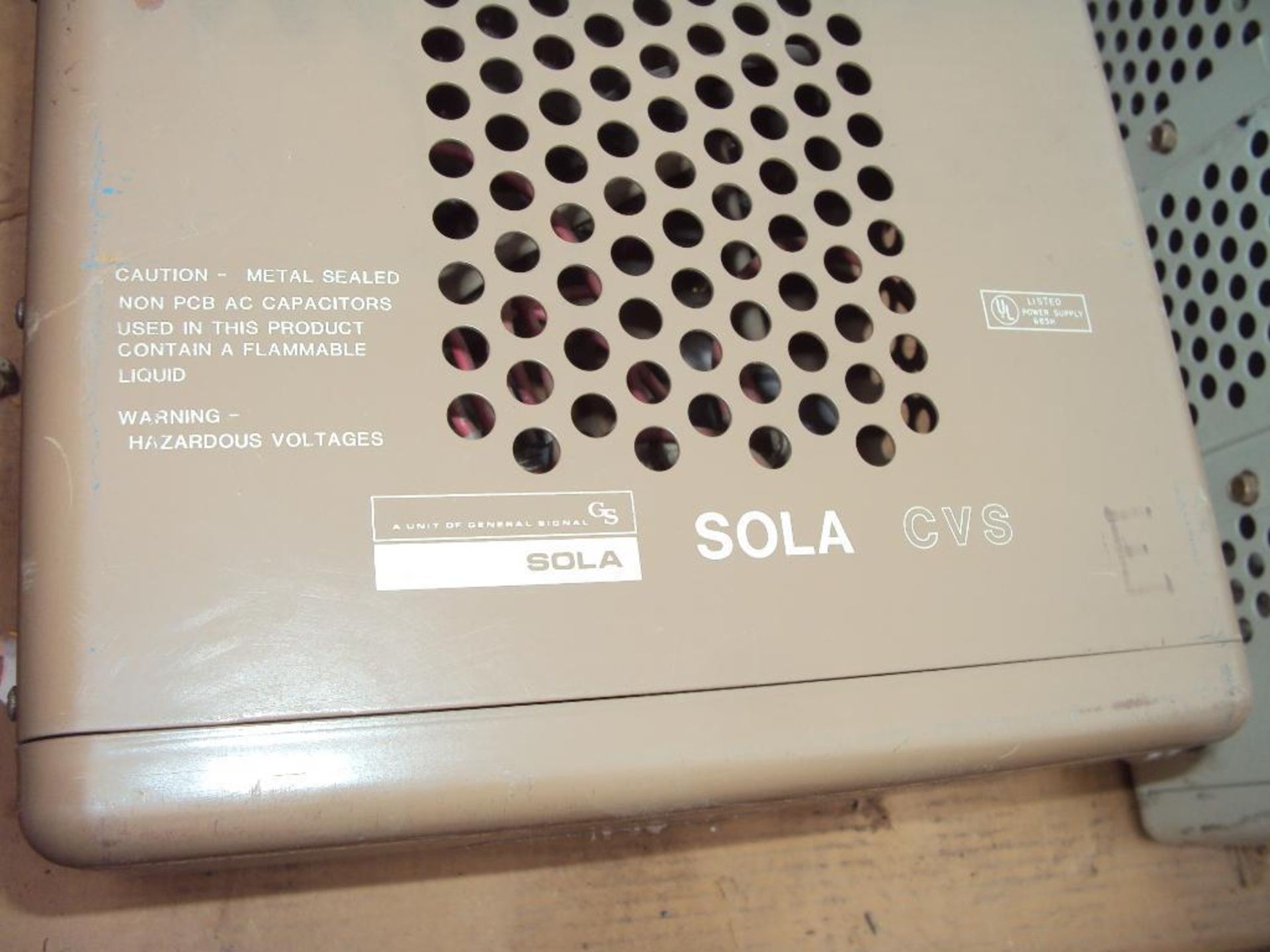 SOLA 23-23-220-8 CVS CONSTANT VOLTAGE TRANSFORMER - Image 2 of 4