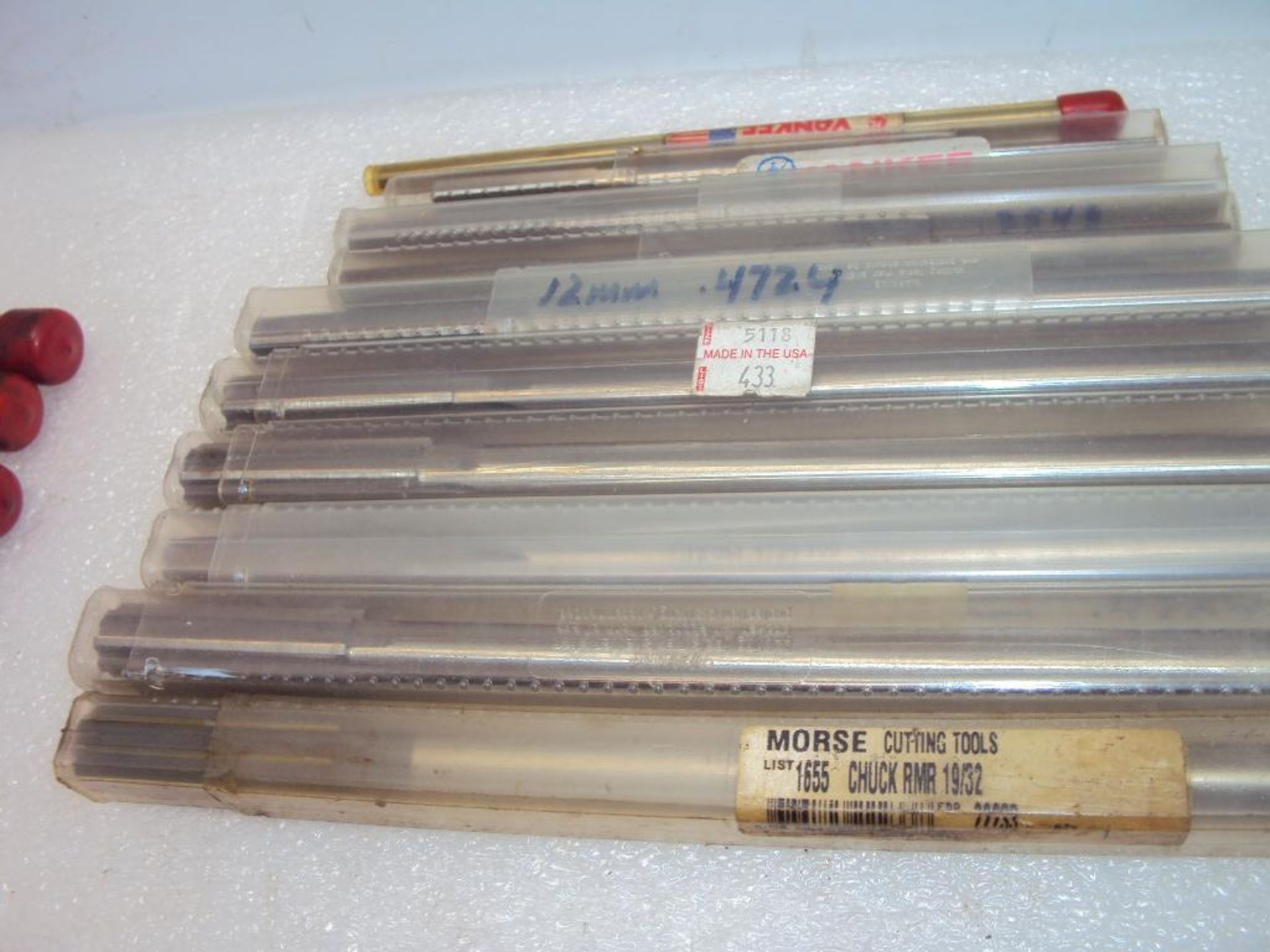 ASSORTED SMALL STRAIGHT SHANK PACKAGED REAMERS - Image 6 of 8