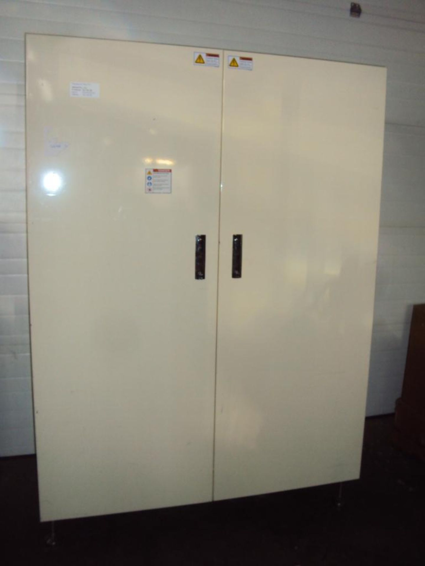 2 DOOR CABINET ELECTRICAL ENCLOSURE APPROX 72HX55WX20D