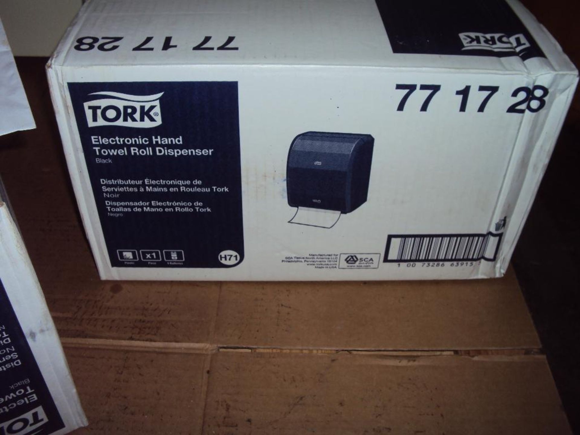 Lot of 2 Tork Electric Battery Operated HandPaper Towel Dispensers - Image 3 of 3