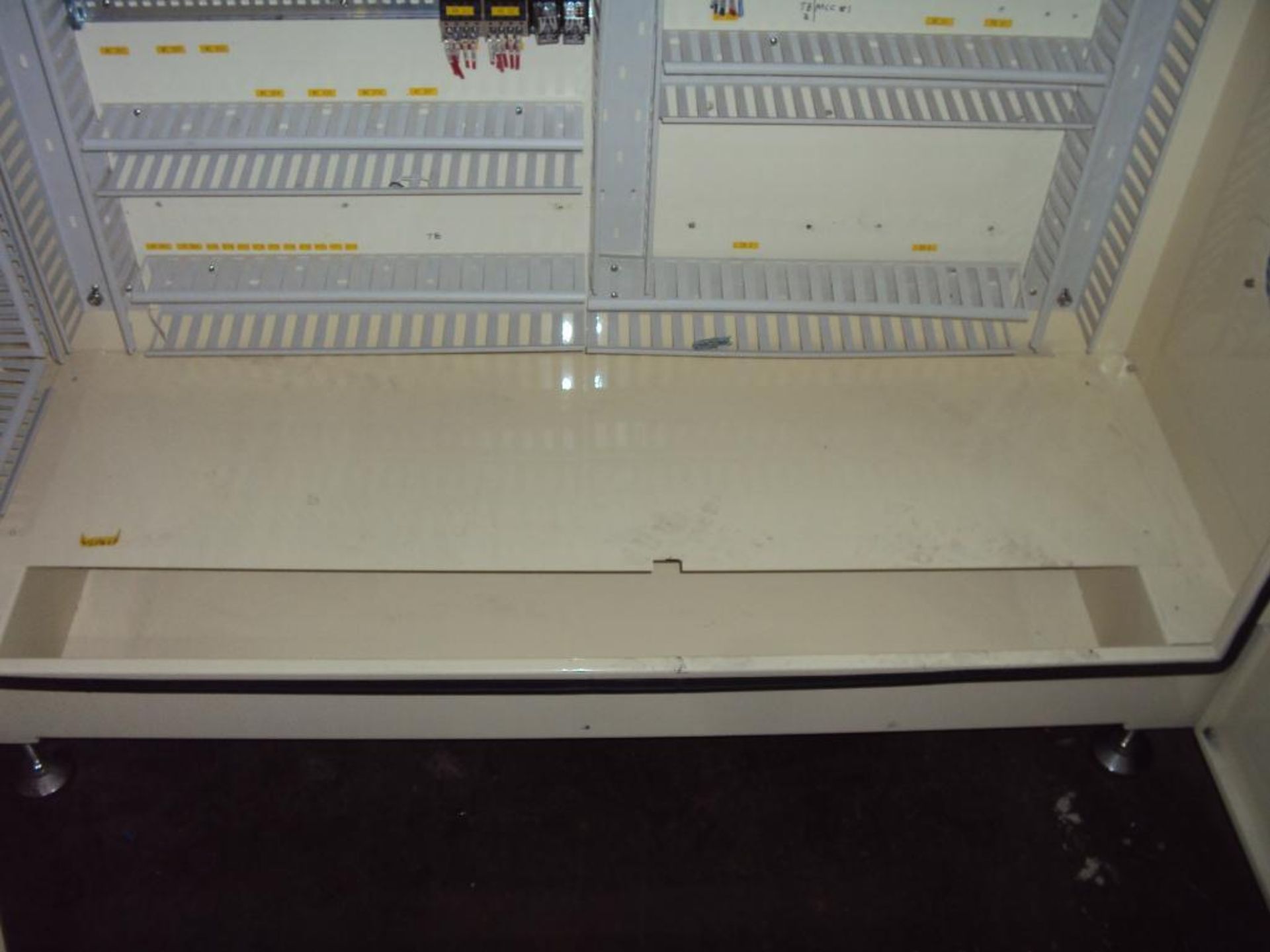 2 DOOR CABINET ELECTRICAL ENCLOSURE APPROX 72HX55WX20D - Image 3 of 6