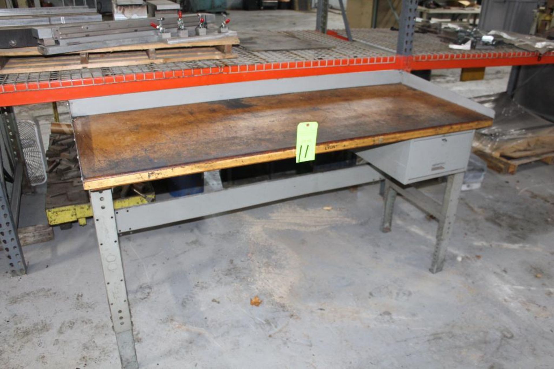 Lyon 6' Wood Surface Workbench - Image 2 of 2