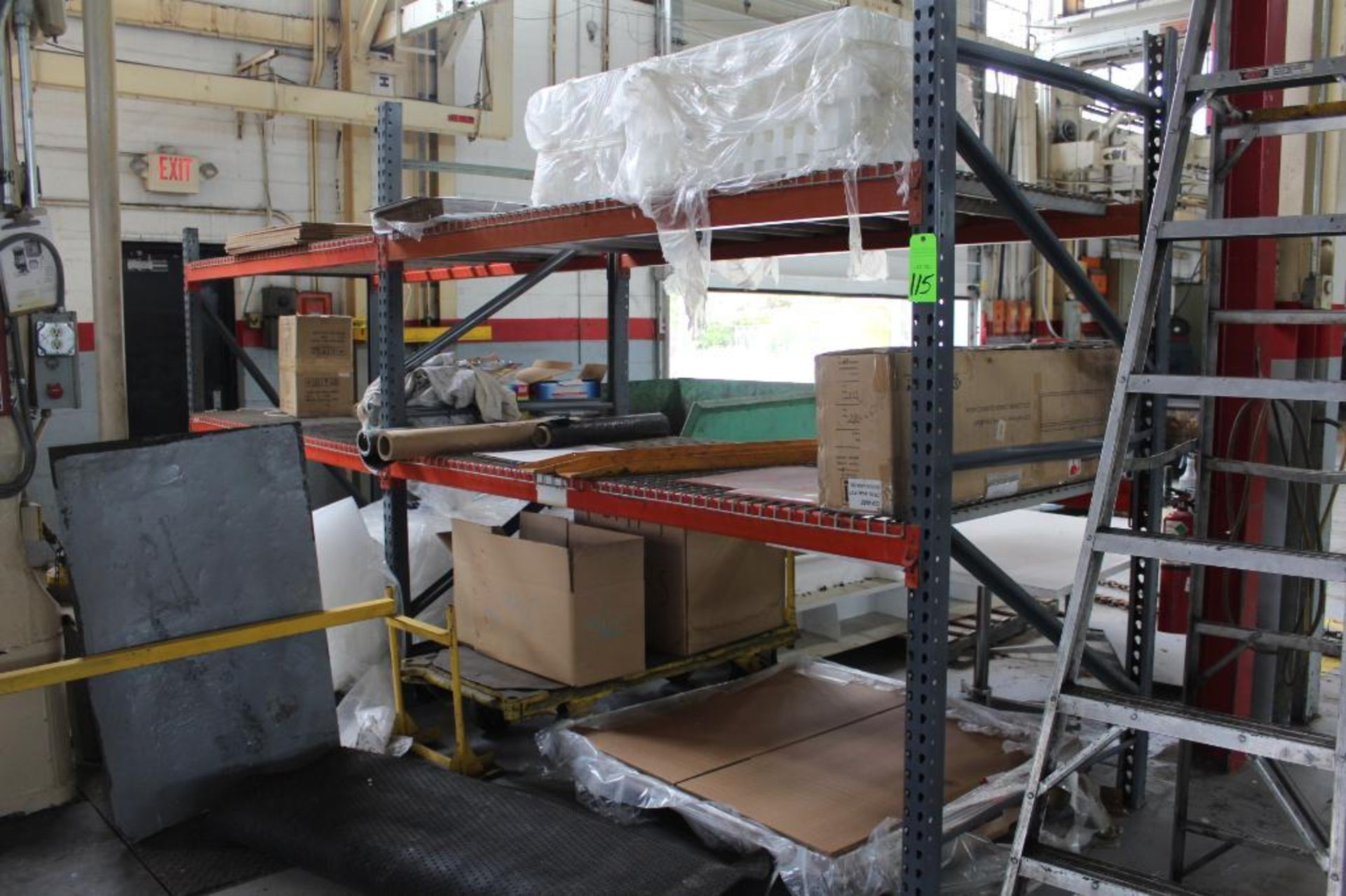 2 Sections Pallet Racking, Racking Only - Contents NOT Included