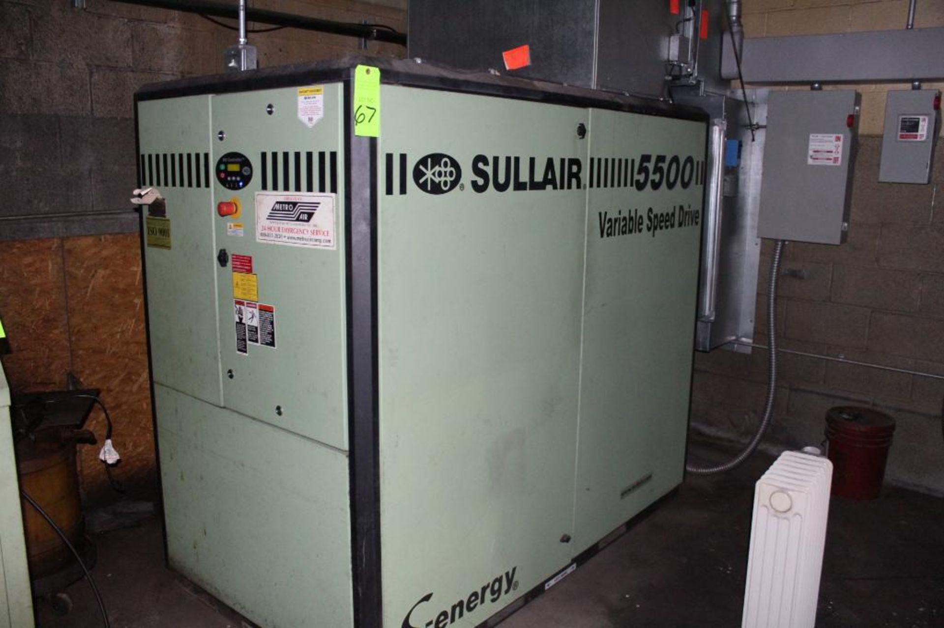 Sullair Model 5500 II Variable Speed Rotary Screw Air Compressor