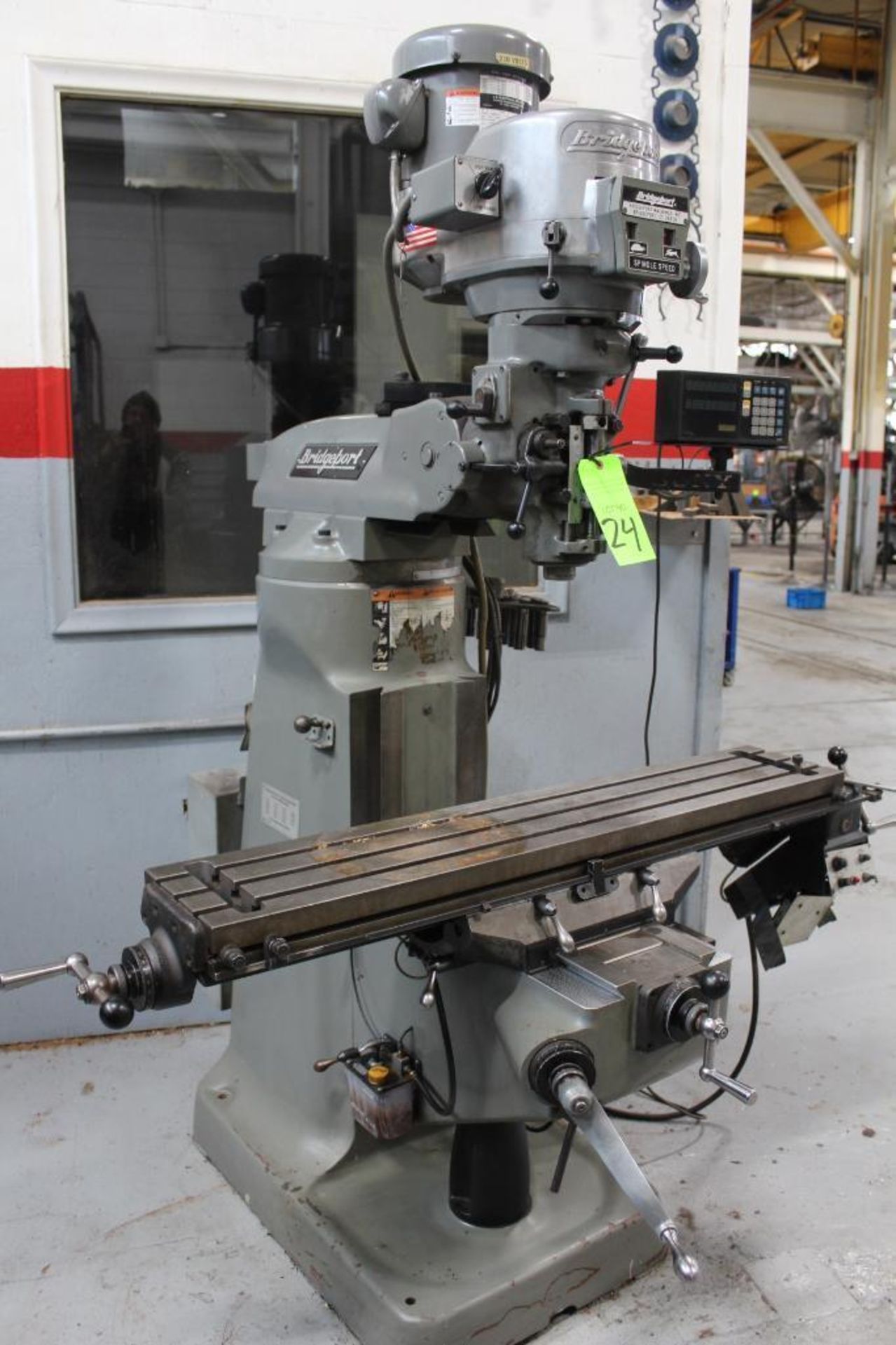 Bridgeport 2 Hp Variable Speed Vertical Milling Machine - Image 2 of 2