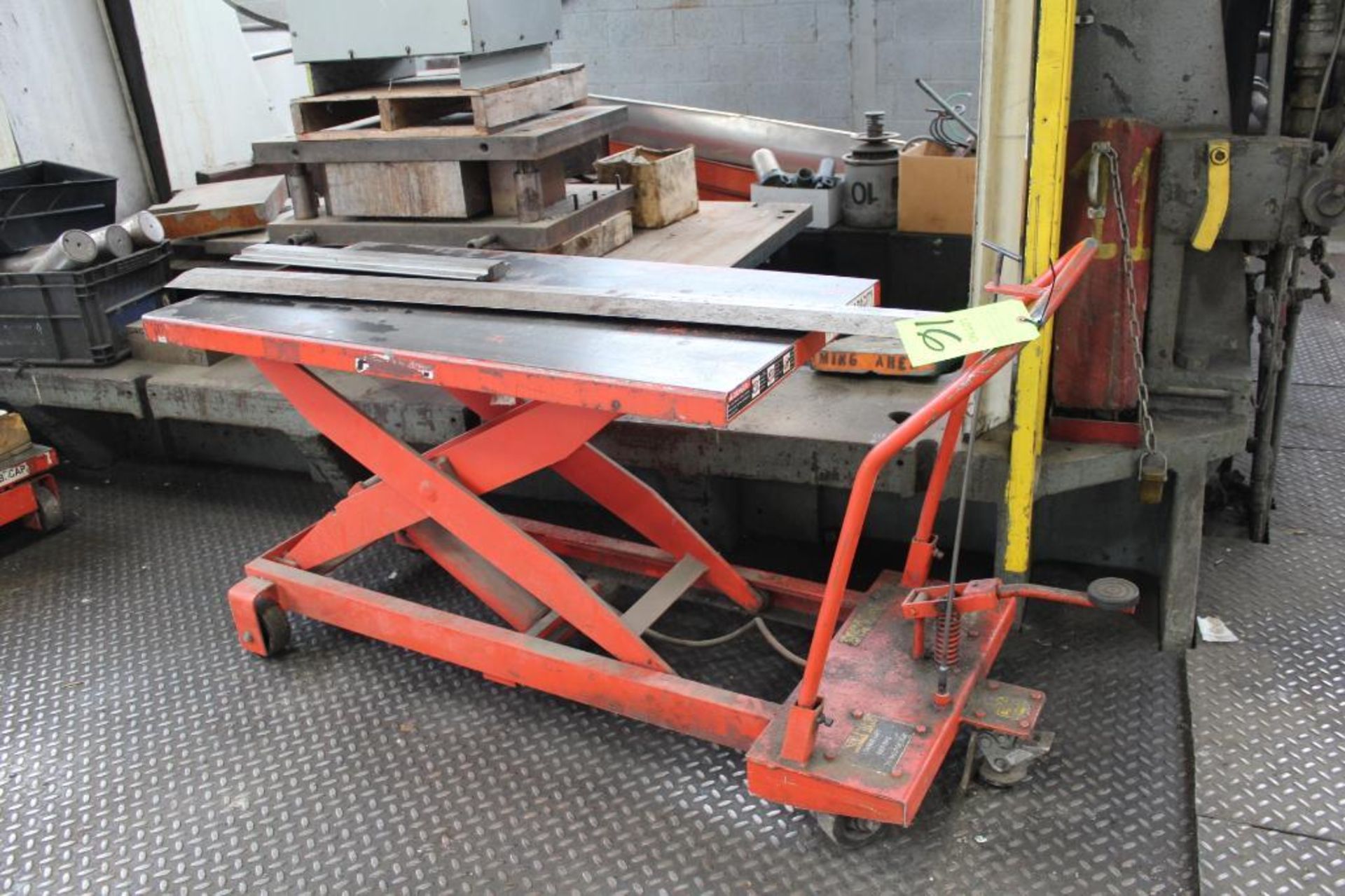 Portable Hydraulic Die Lift Table