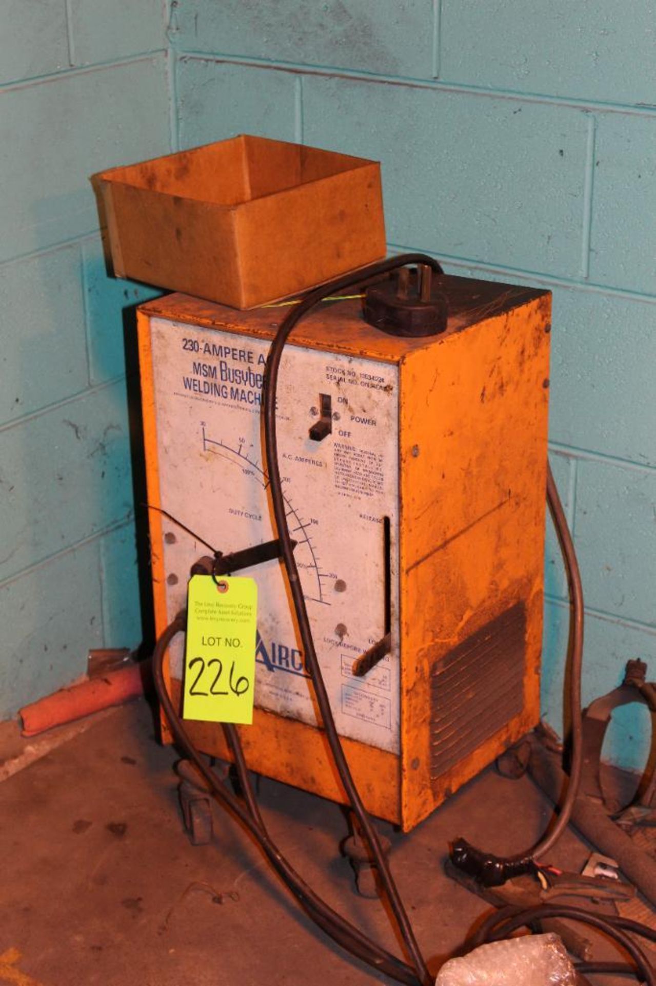 Airco 230 Ampere AC Welding Machine