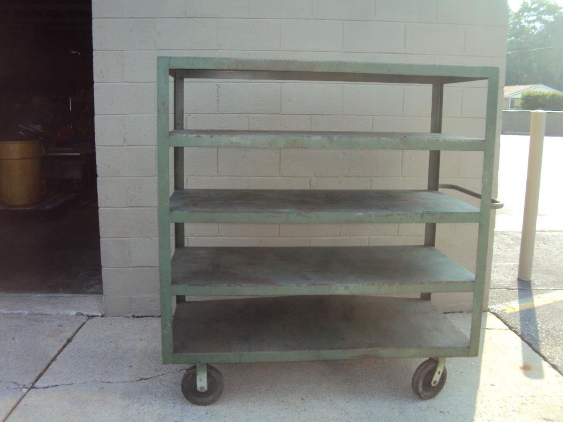 5 Tier Jesco Heavy Duty Shop Cart