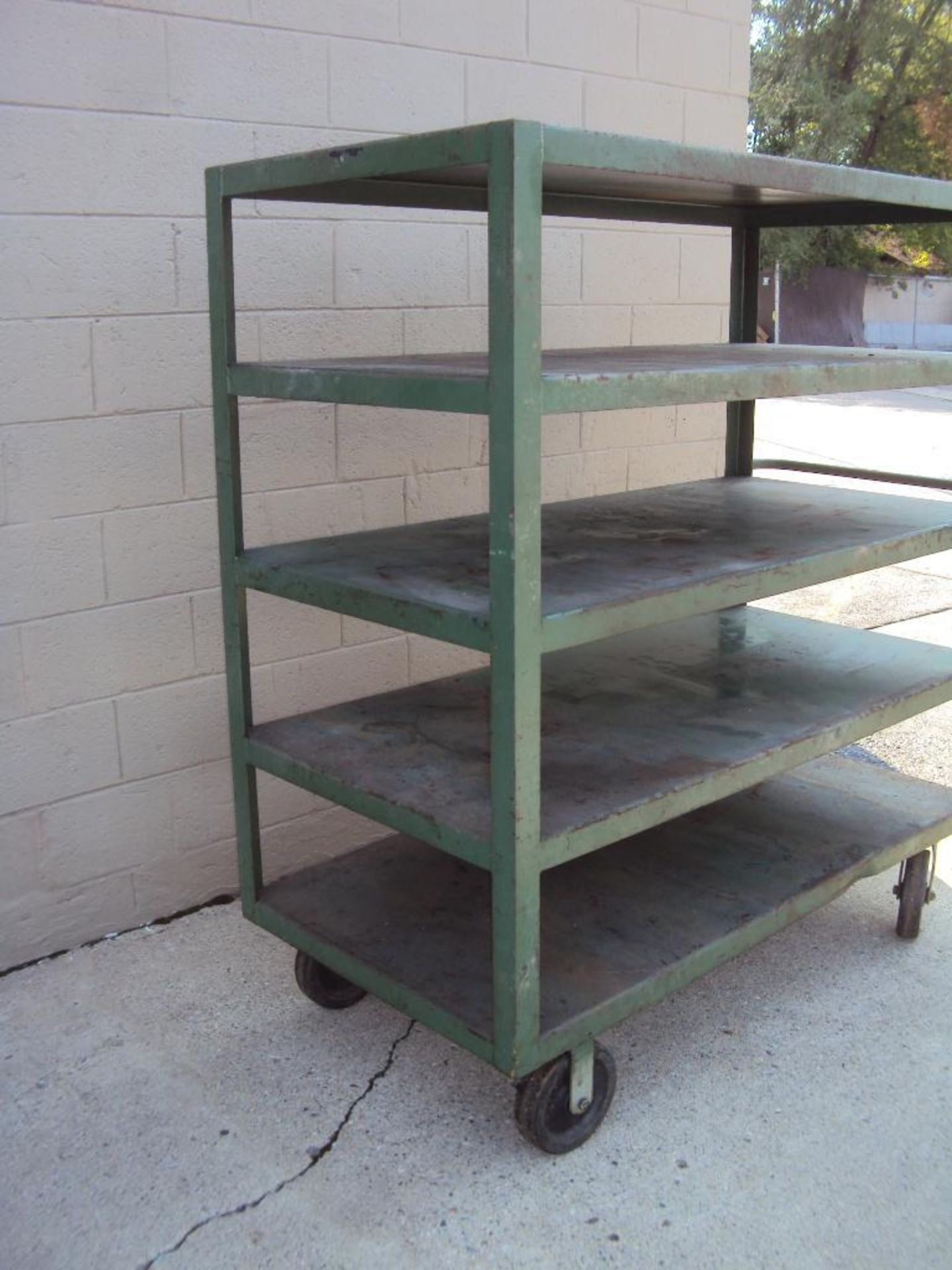 5 Tier Jesco Heavy Duty Shop Cart - Image 2 of 4