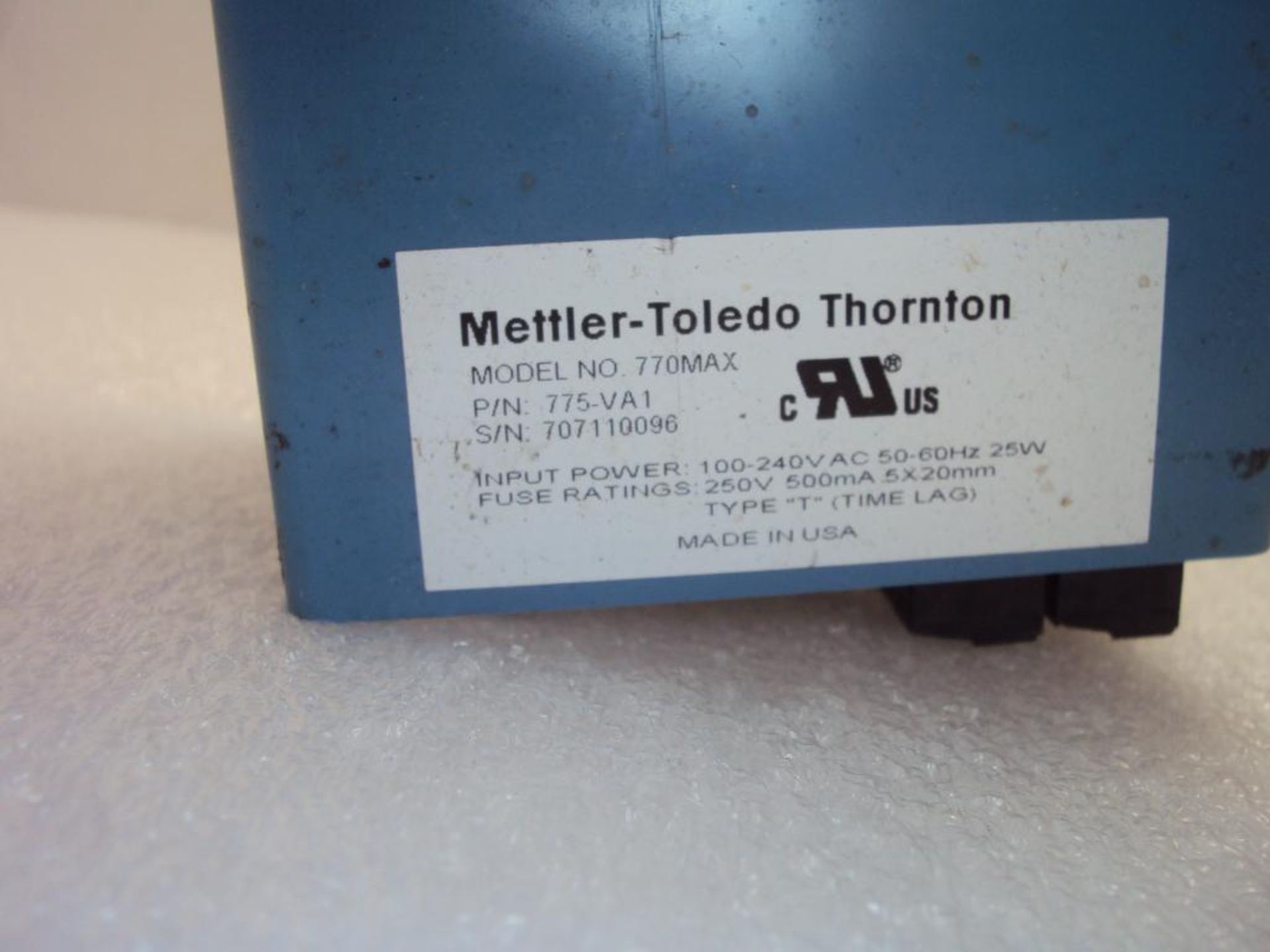 Mettler Toledo Thornton 770MAX Multiparameter Analyzer - Image 4 of 5