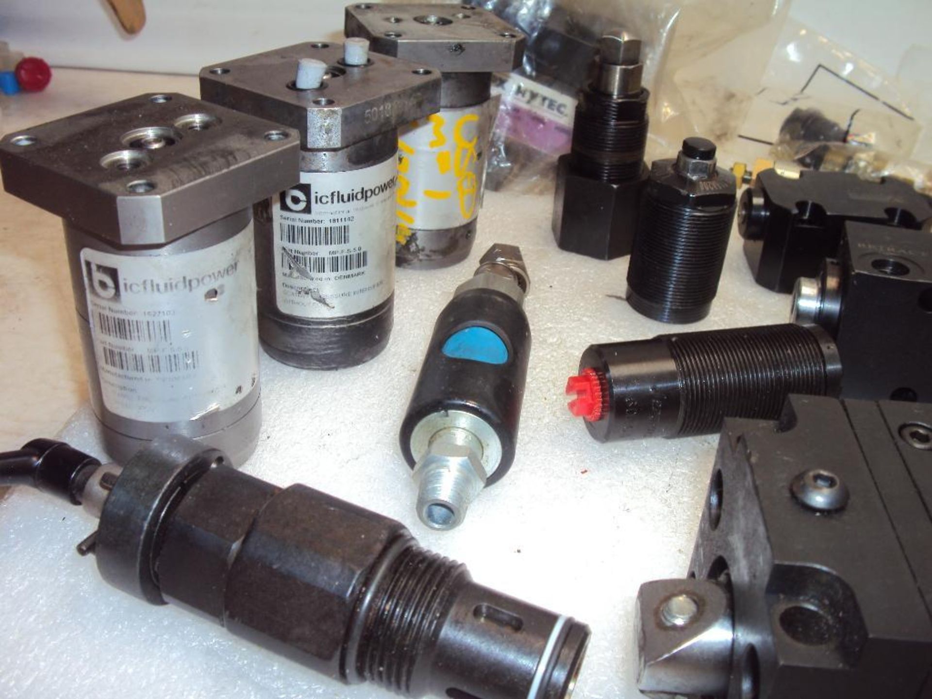 Assorted Hydraulic Work Supports and Valves - Image 2 of 5