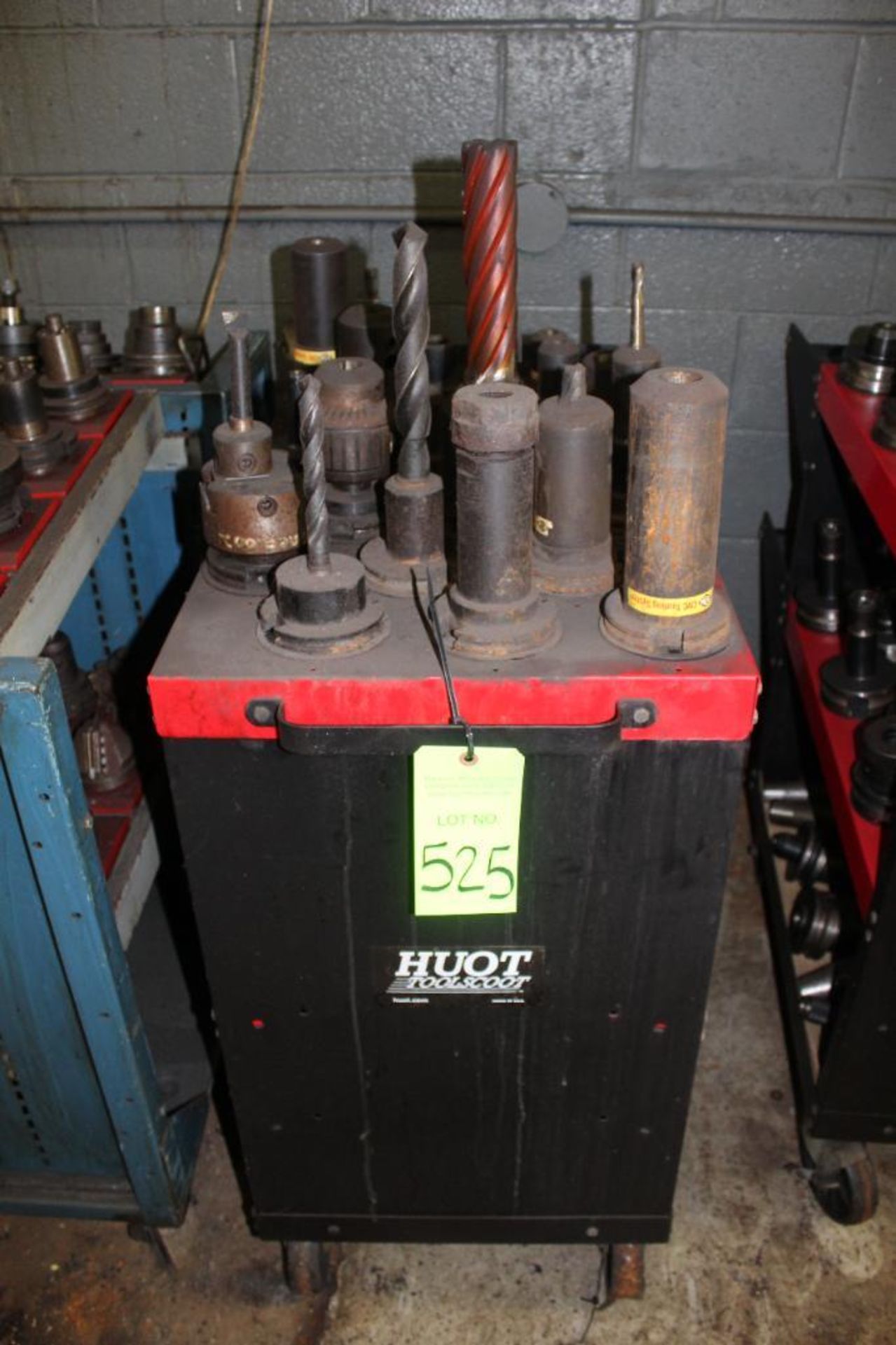 Huot Toolscoot Cart with contents