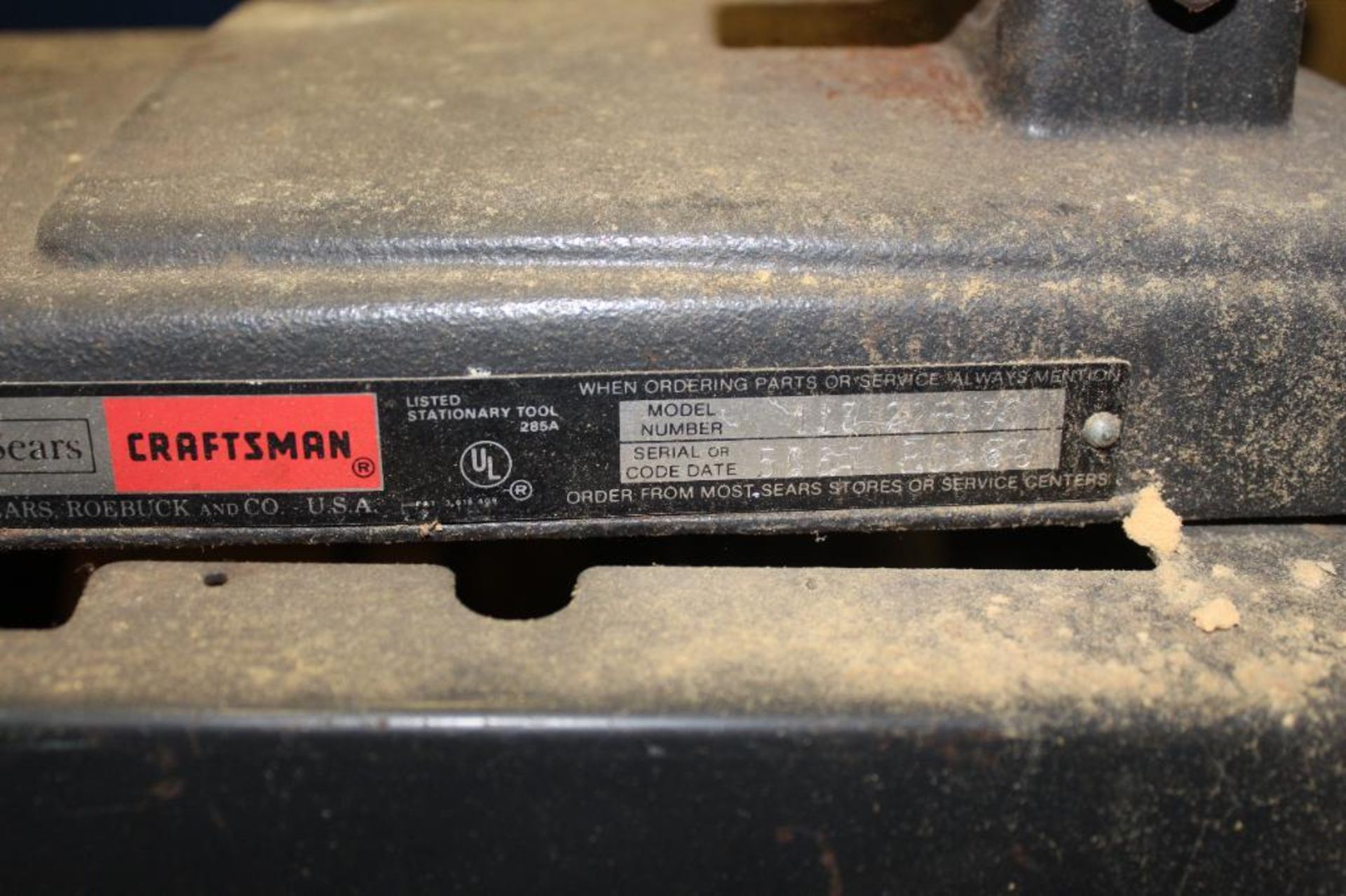 Craftsman Belt/Disc Sander - Image 3 of 4