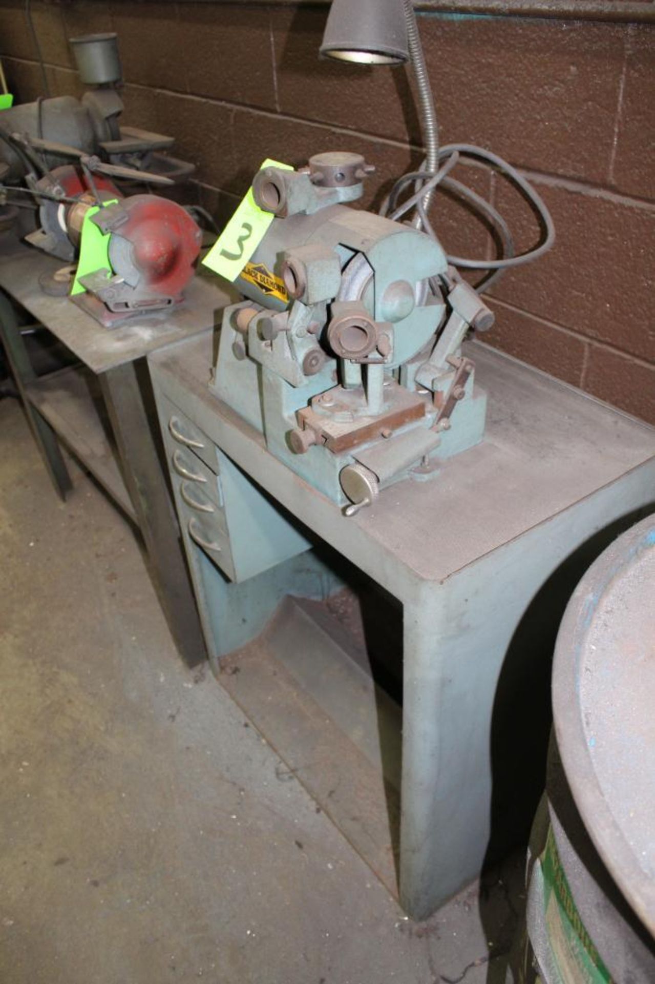 Black Diamond Drill Sharpener with stand and worklight - Image 3 of 4