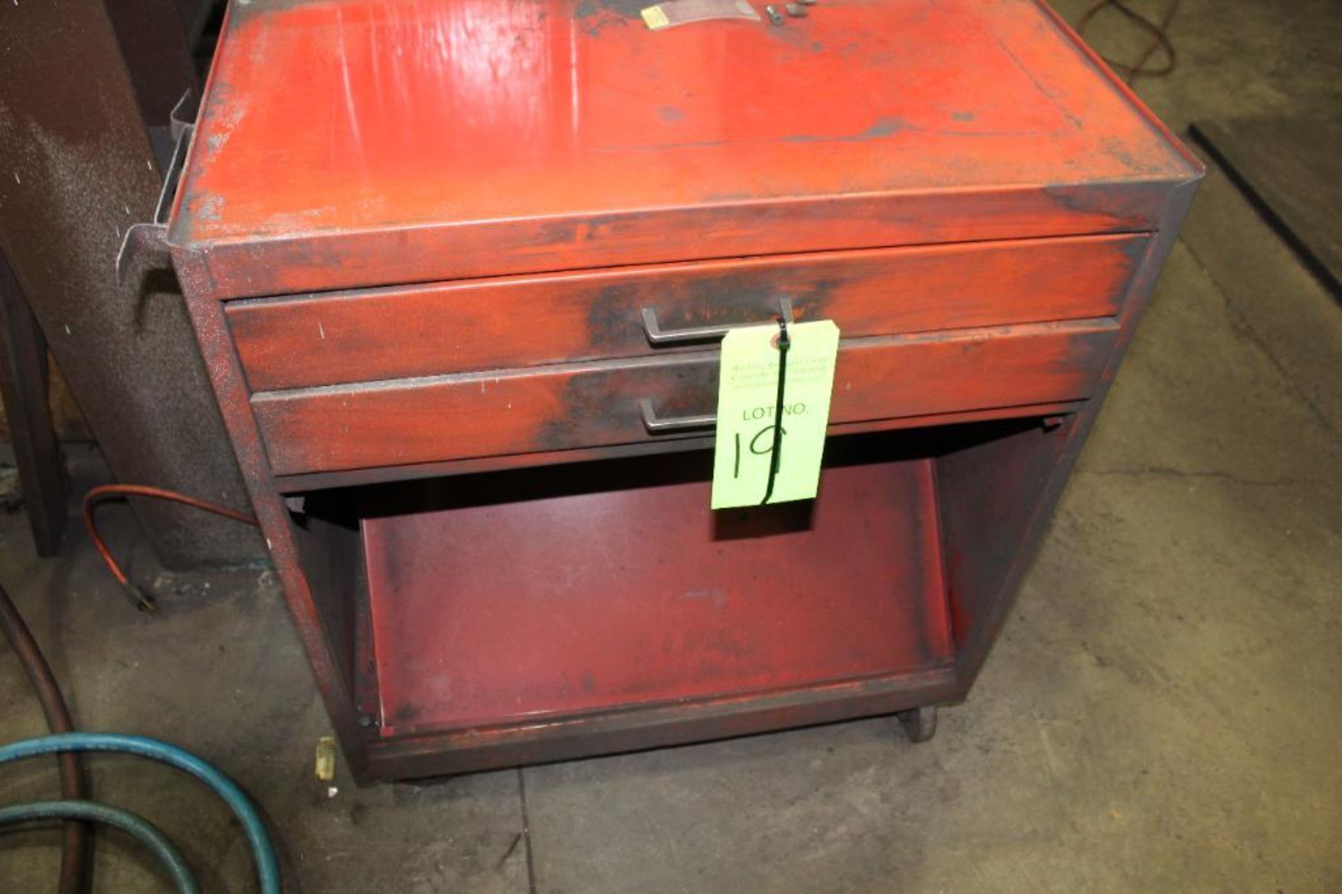 Toolbox Cart with Contents