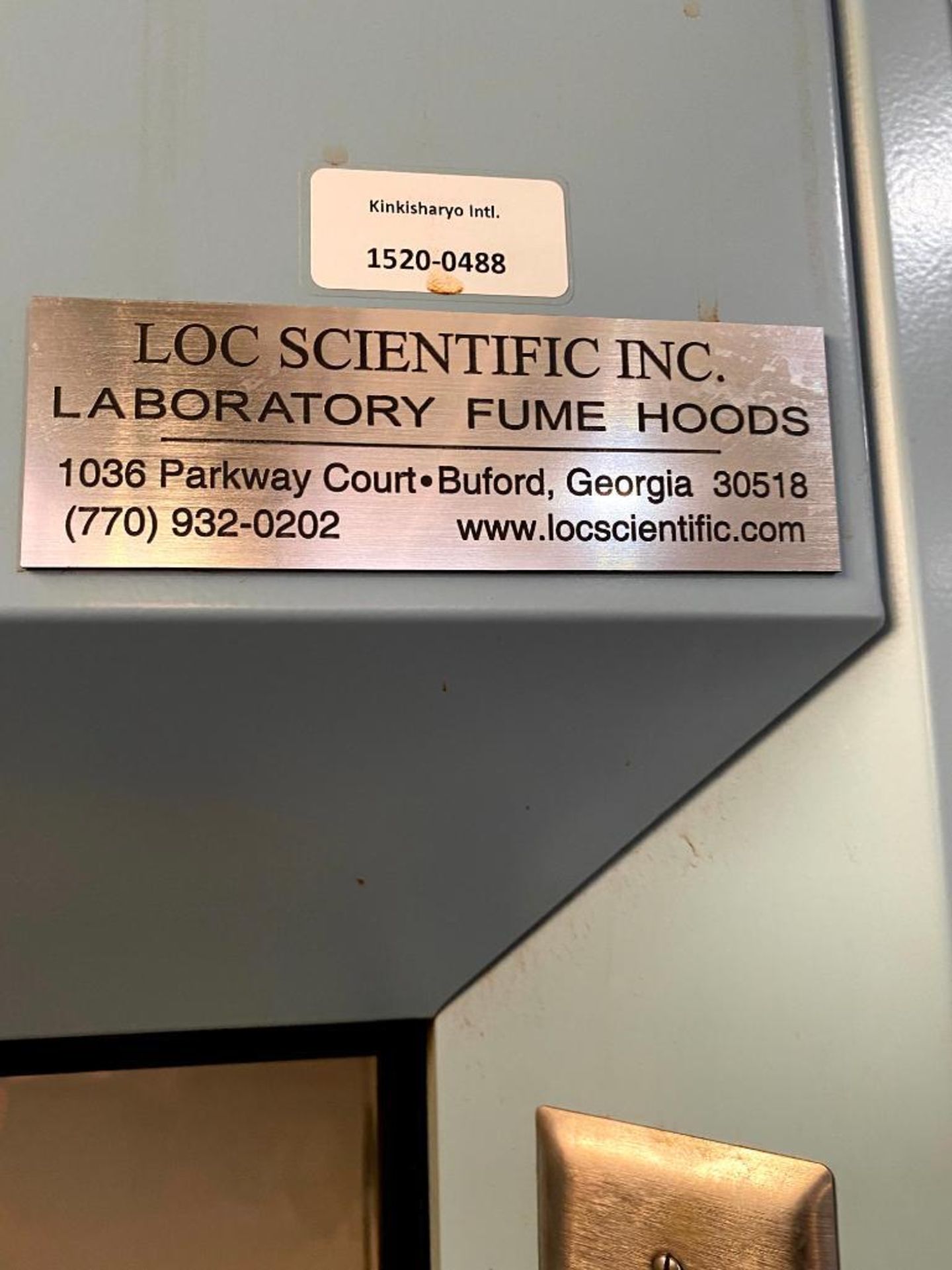 LOC Scientific Inc. 500 Fume Hood - Image 3 of 3