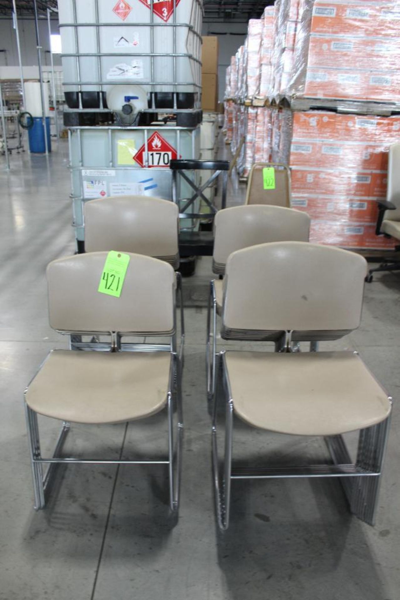 Lot of Metal Chairs (Approx. 24)