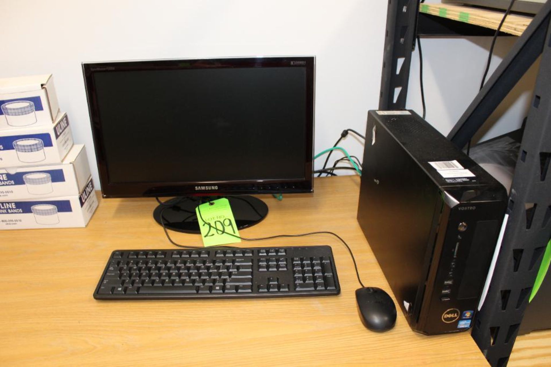 Dell Vostro Desktop with Samsung Monitor, Keyboard & Mouse