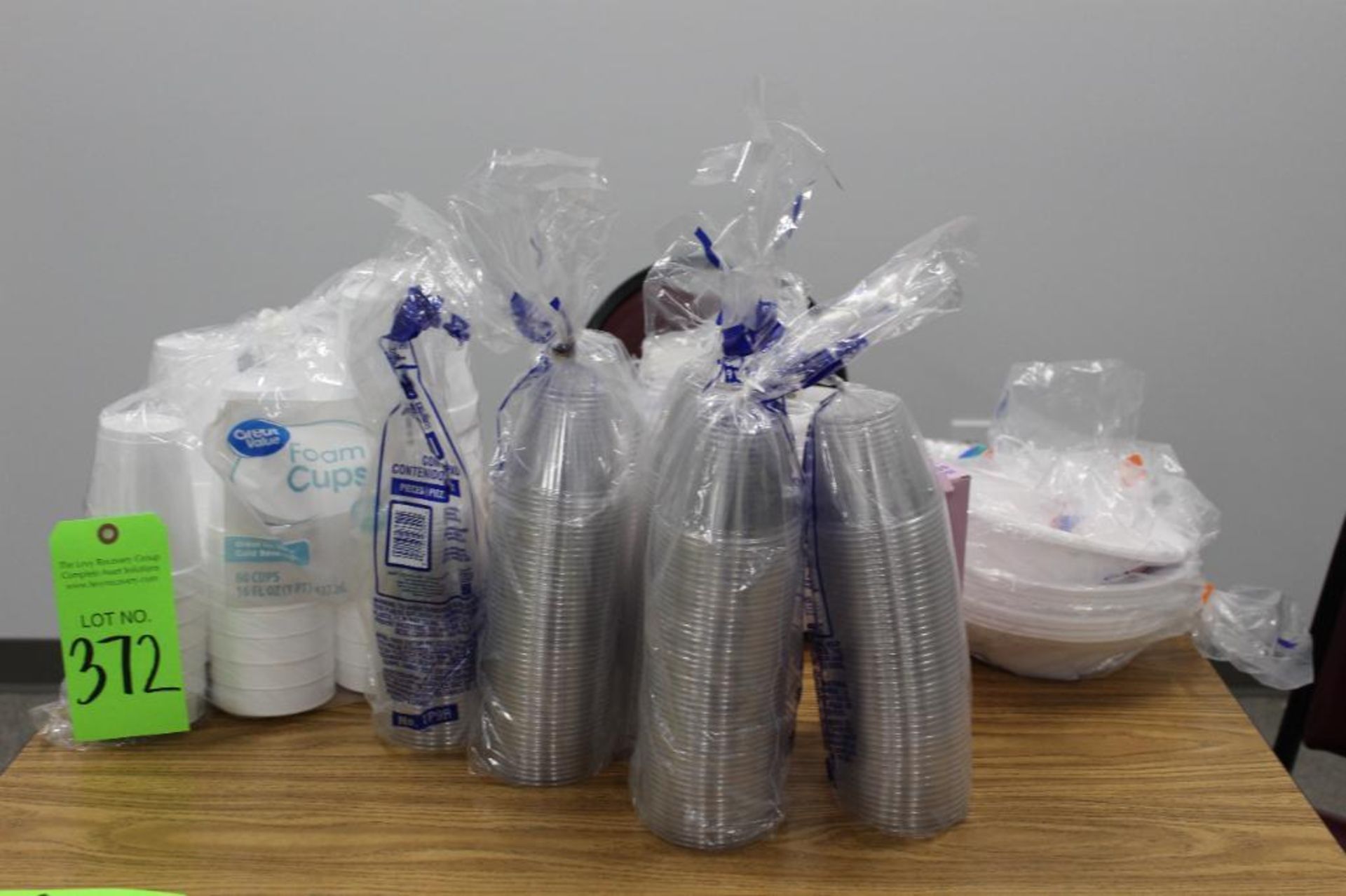 Lot of Plasticware and Cups