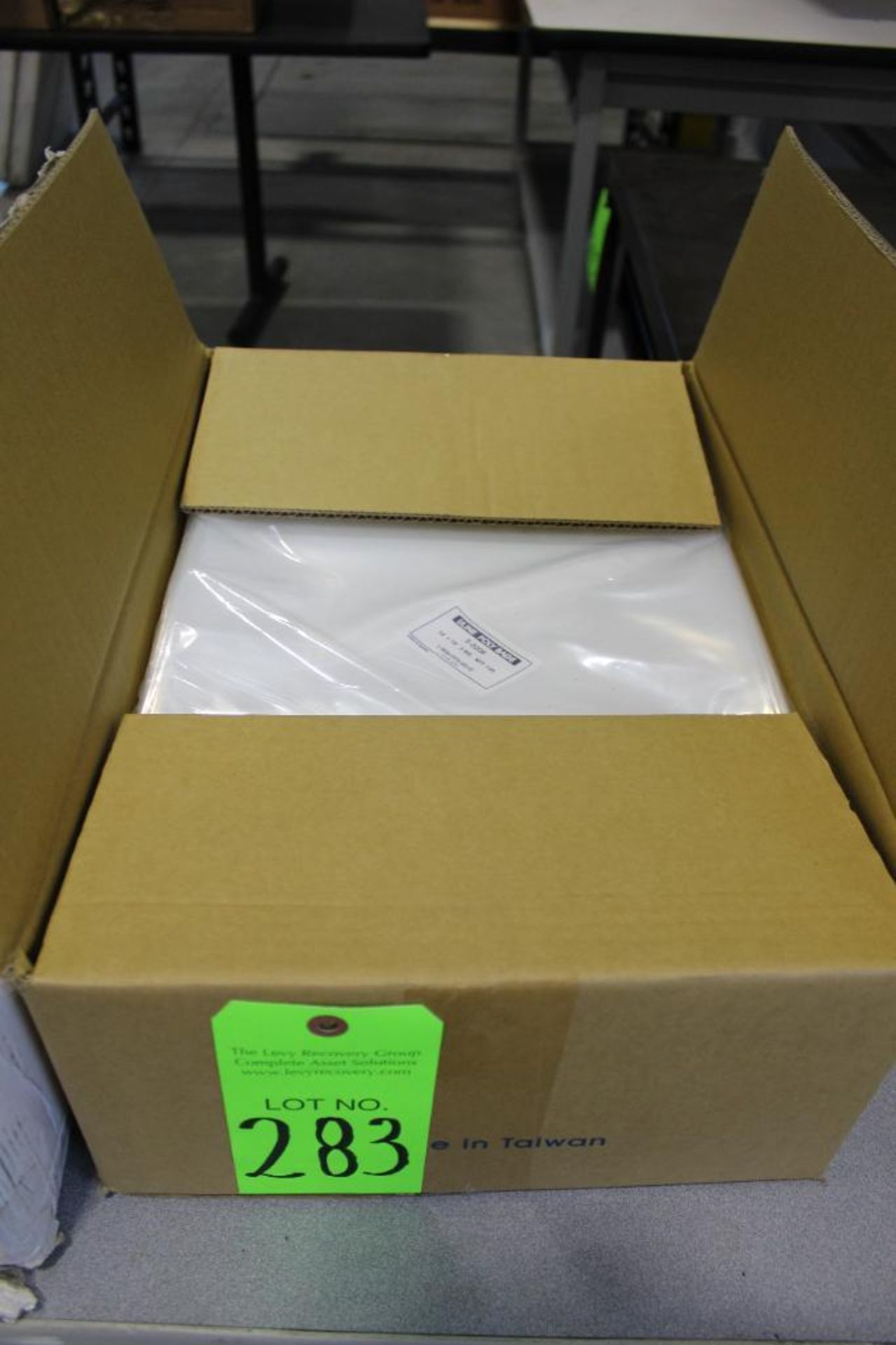 Box of U-Line Poly Bags S-3208, 12" x 18" 3MIL