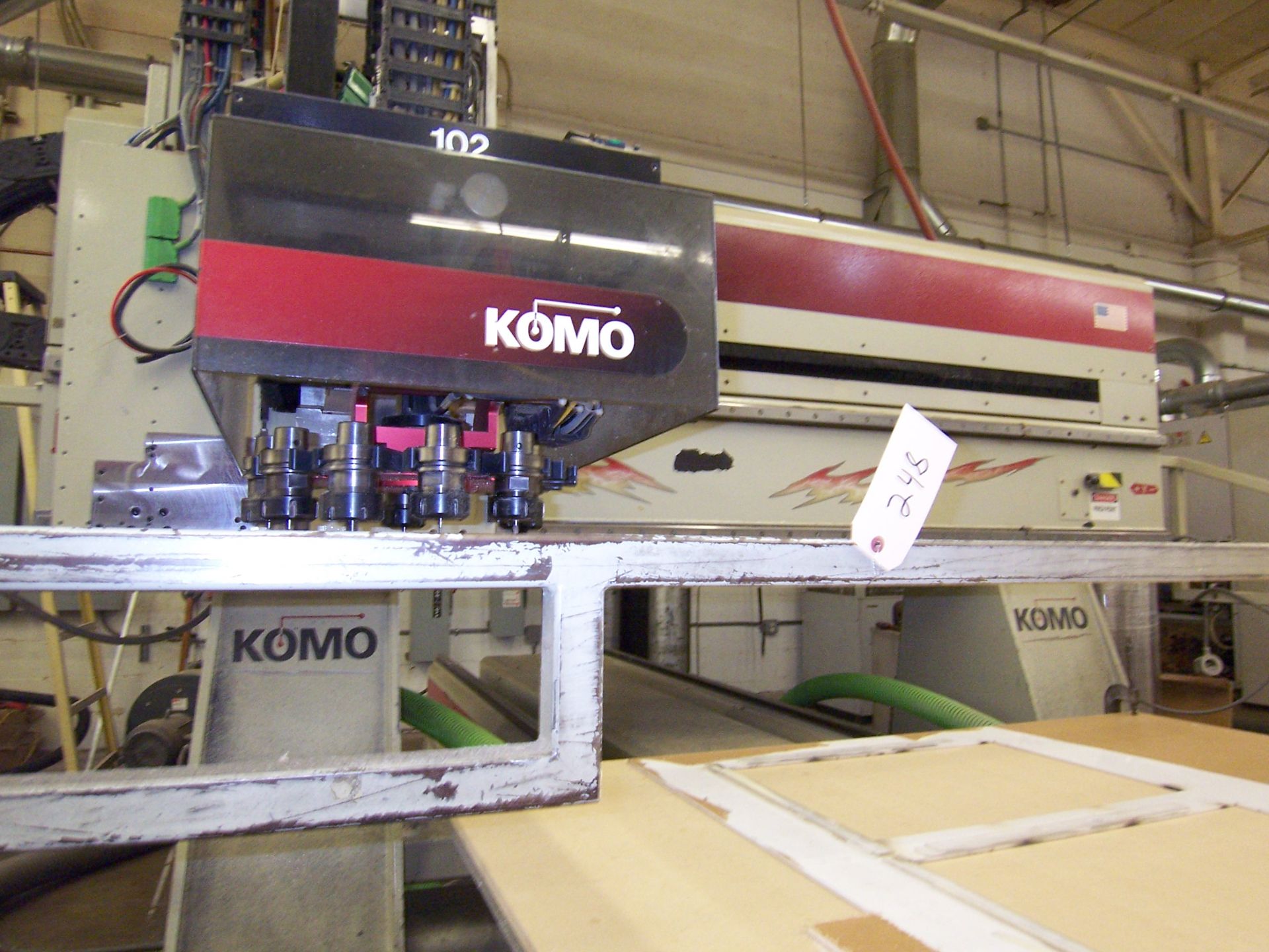 2002 KOMO MDL.VR 508 MACH II -SHO CNC ROUTER - Image 3 of 5