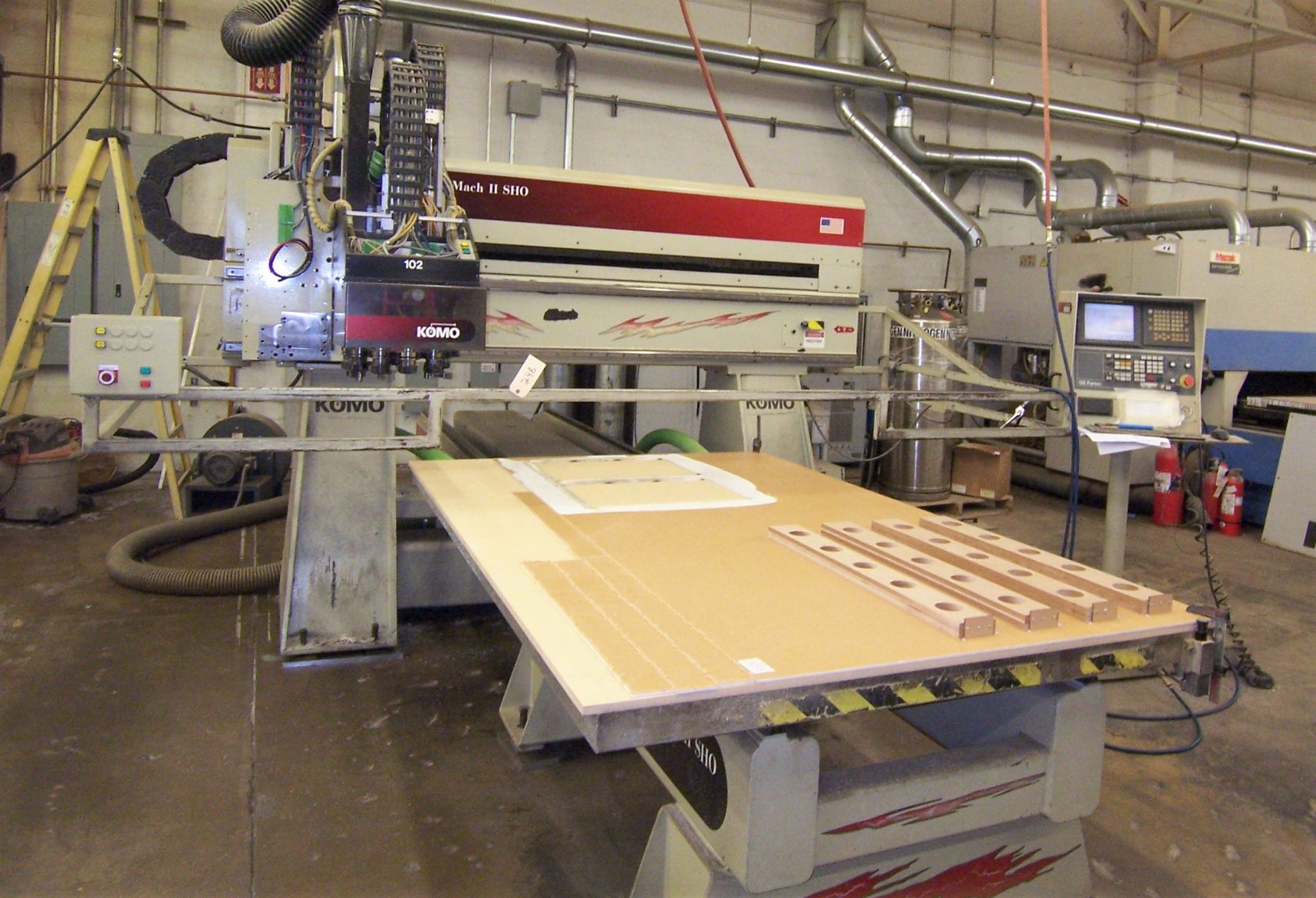 2002 KOMO MDL.VR 508 MACH II -SHO CNC ROUTER