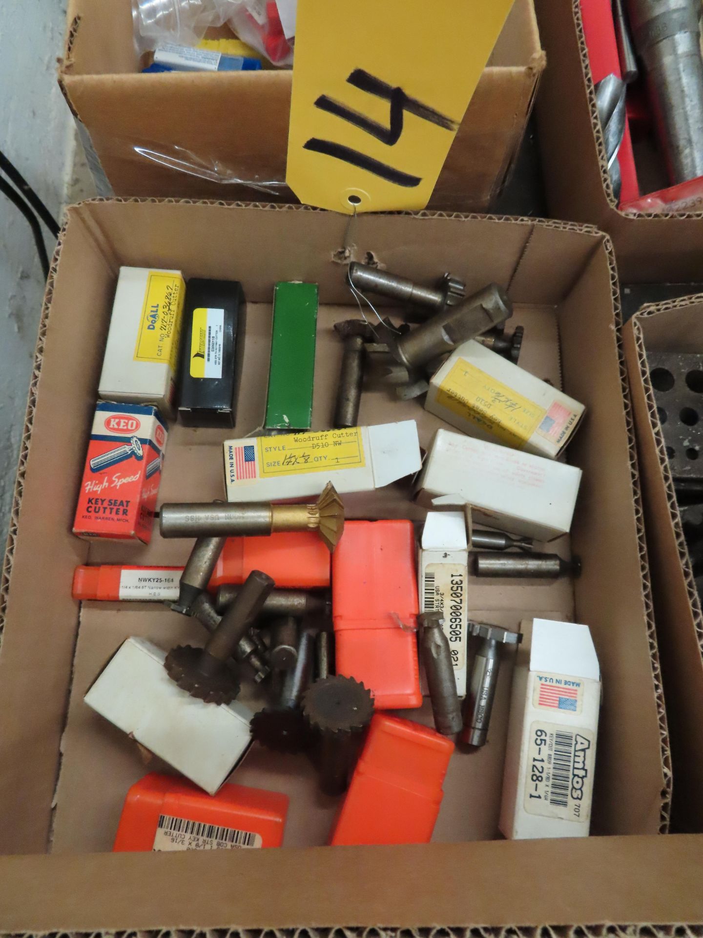 LOT OF ASSORTED CUTTERS