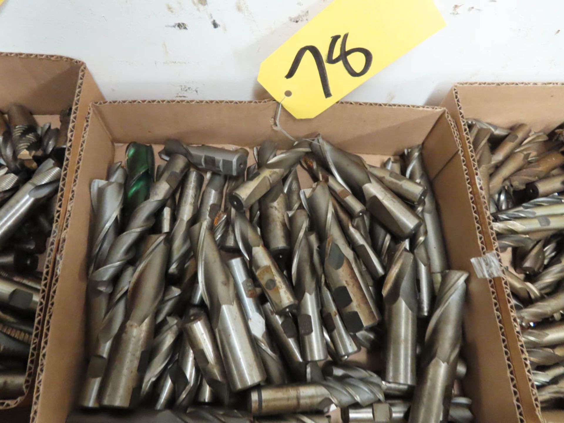 LOT OF ASSOSRTED END MILLS