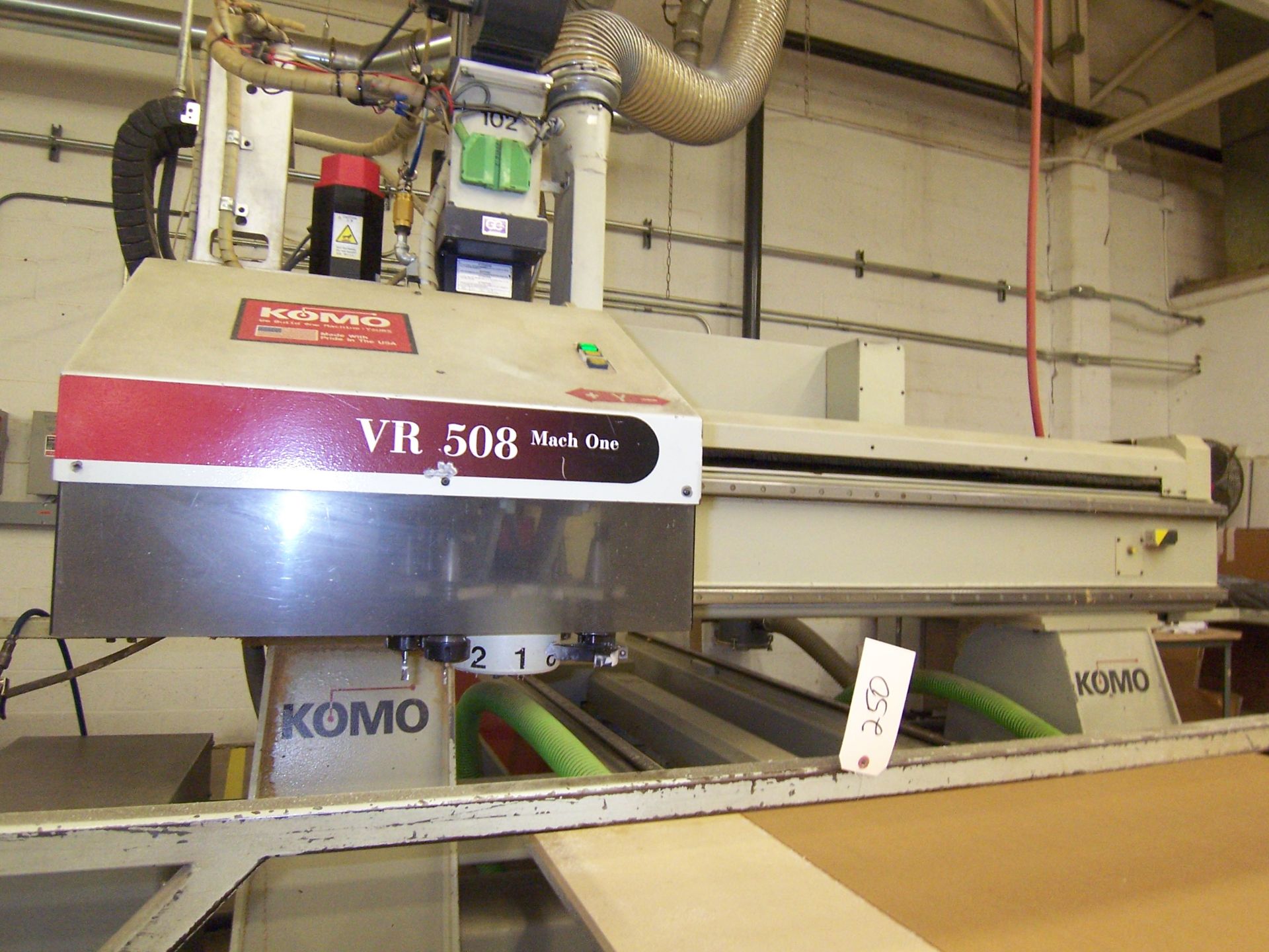 2000 KOMO VP MDL.VR508 MACH I CNC ROUTER - Image 3 of 5