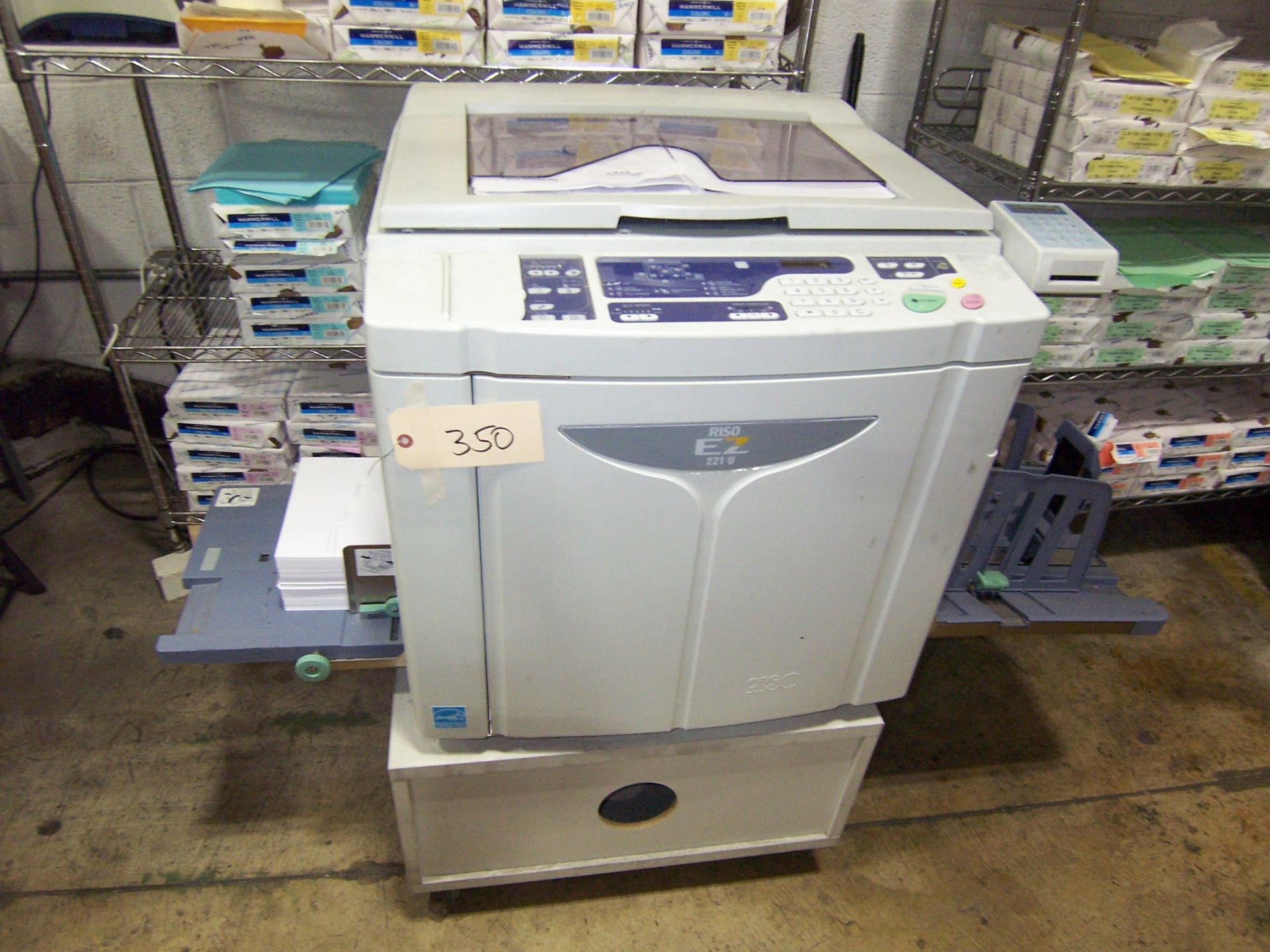 RISO EZ 2214 DUPLICATOR,S/N:76690640