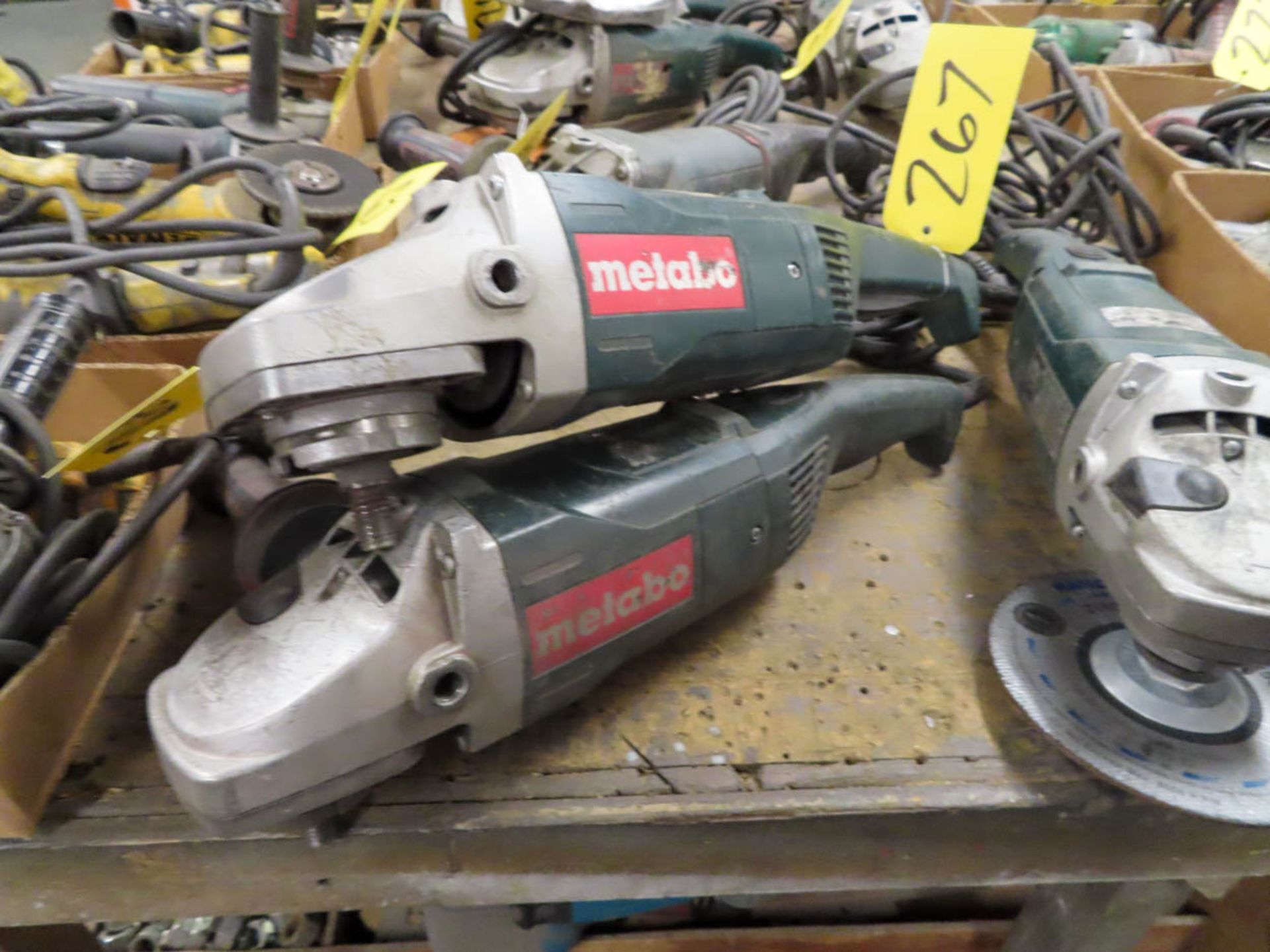 (2) Metabo Angle Grinder