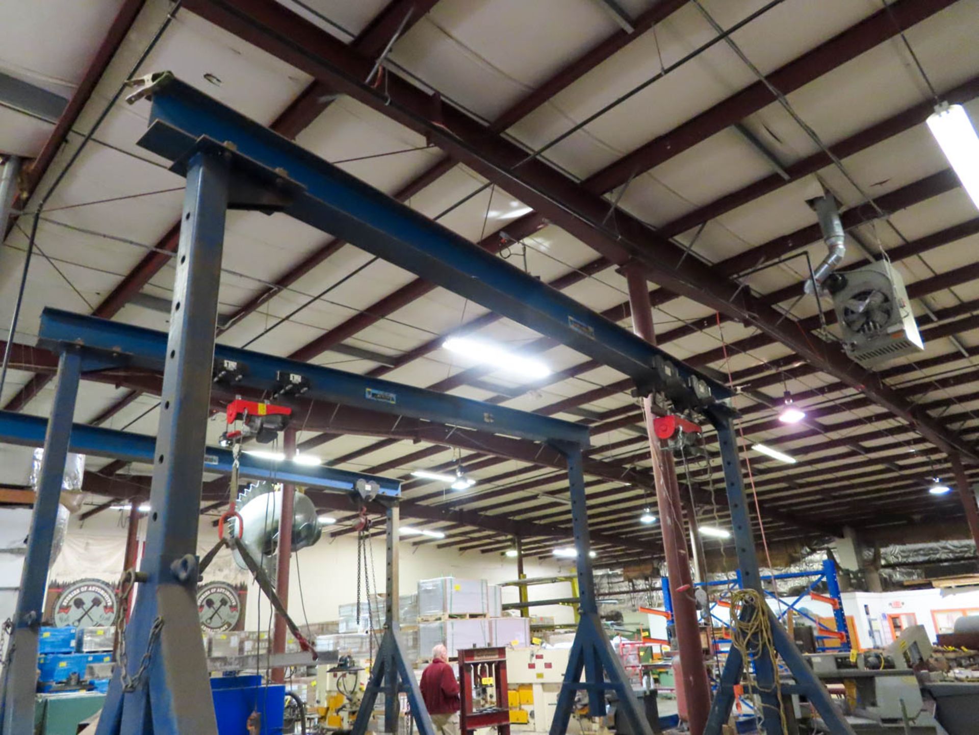 Vestil Mdl.AHS-4-15-12 "A" Frame Gantry 4000# Capacity (2008) - Image 2 of 3