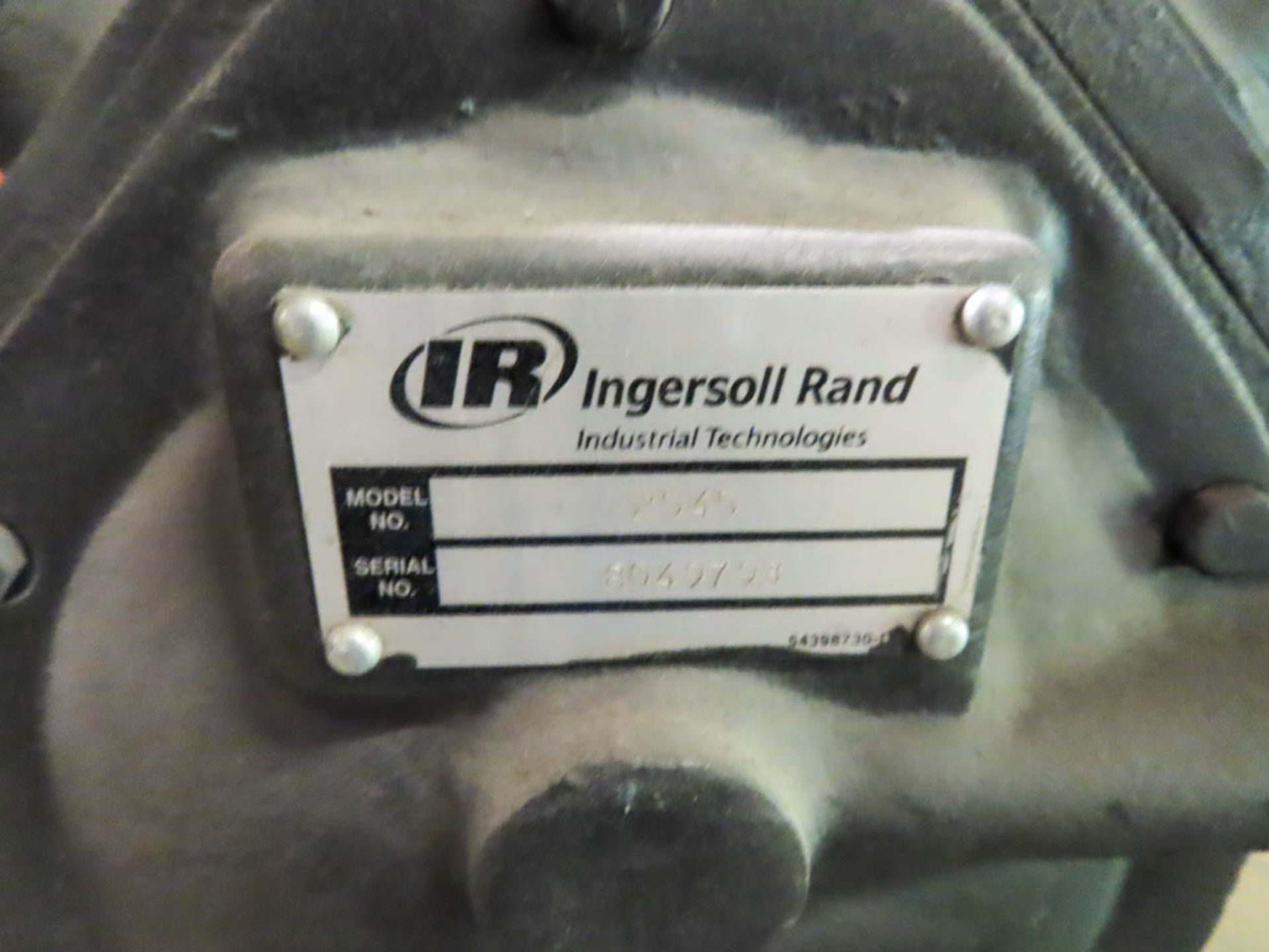 Ingersoll Rand Mdl.2545 - 2 Stage Piston Type Air Compressor, 7.5 HP, S/N: 8049793 - Image 2 of 2