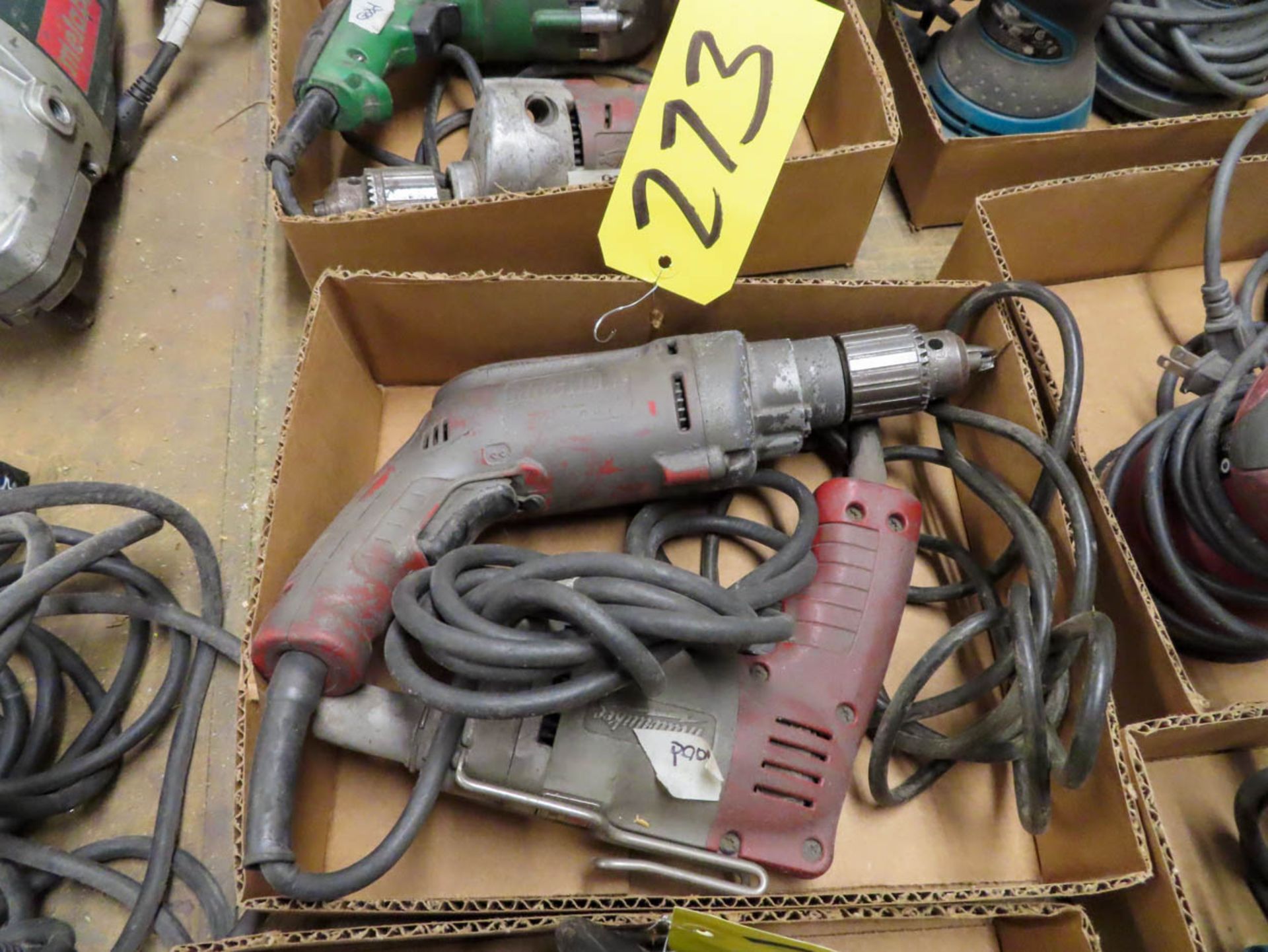 (2) Milwaukee Electric Drill s