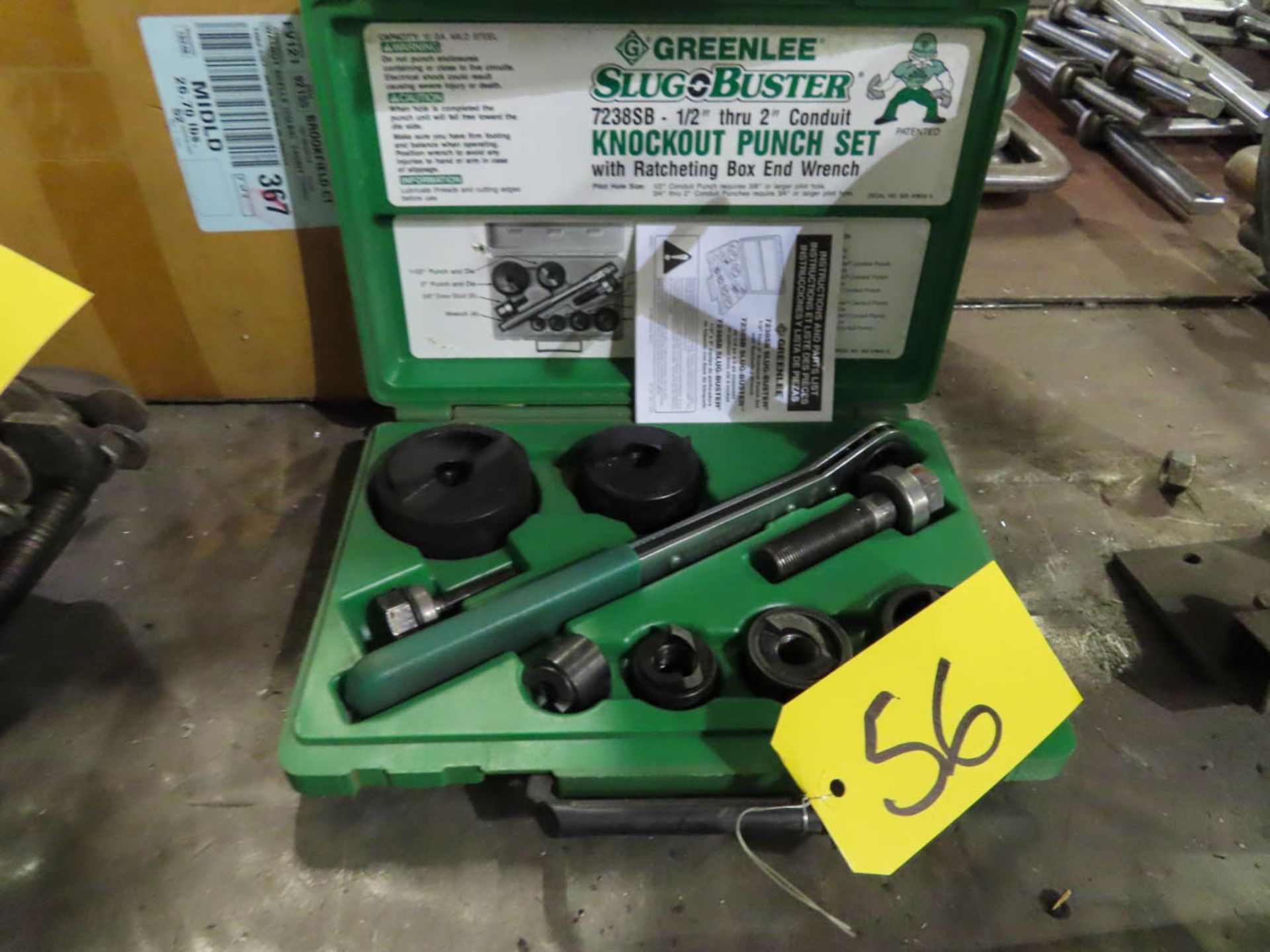 Greenlee 7238SB Knockout Punch Set