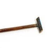 Japanese Cloisonne "T" Handle Cane