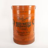Rare 50 Lbs Bri-Nees Peanut Collectible Advertising Tin