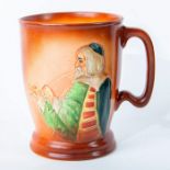 Royal Doulton Kingsware Tankard, Smoker Skullcap