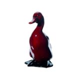 Royal Doulton Flambe Animal Figurine, Drake, Standing HN2647