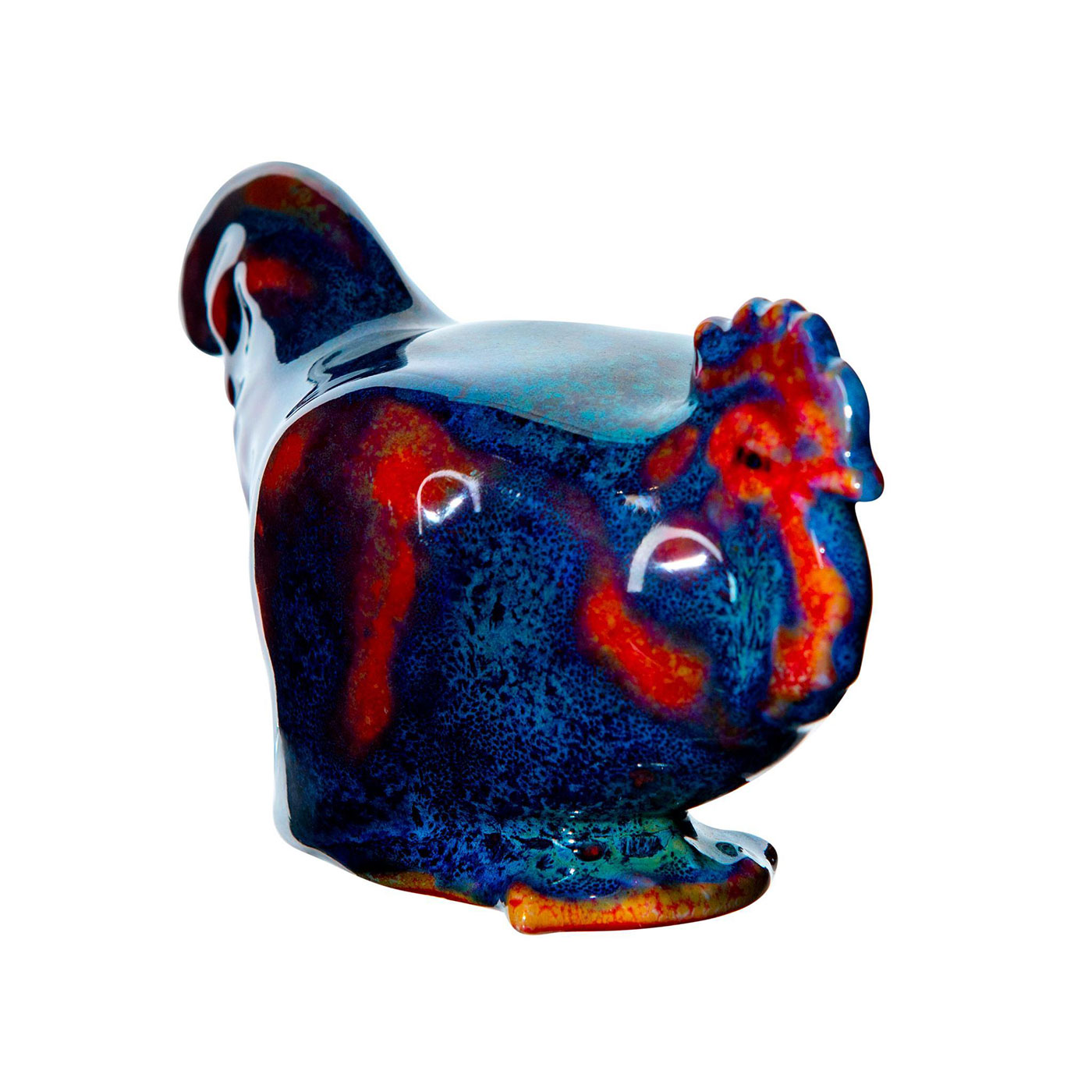 Royal Doulton Sung Flambe Figurine, Cockerel, Crouching HN267 - Image 2 of 5