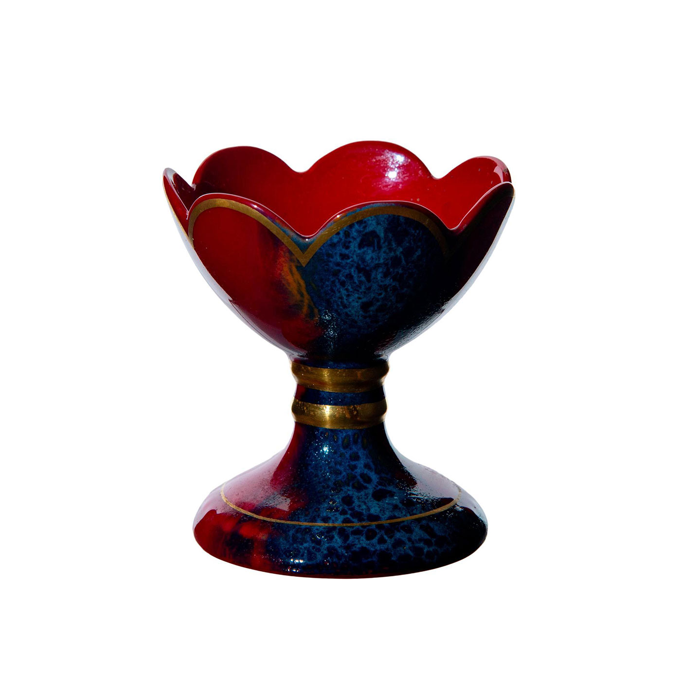 Royal Doulton Flambe Egg Stand 1131