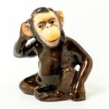 Royal Doulton Animal Figurine, Monkey HN156