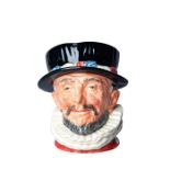 Beefeater D6202 ER - Large - Royal Doulton Character Jug