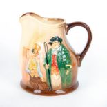 Royal Doulton Kingsware Brown Jug, Sam and Tony Weller