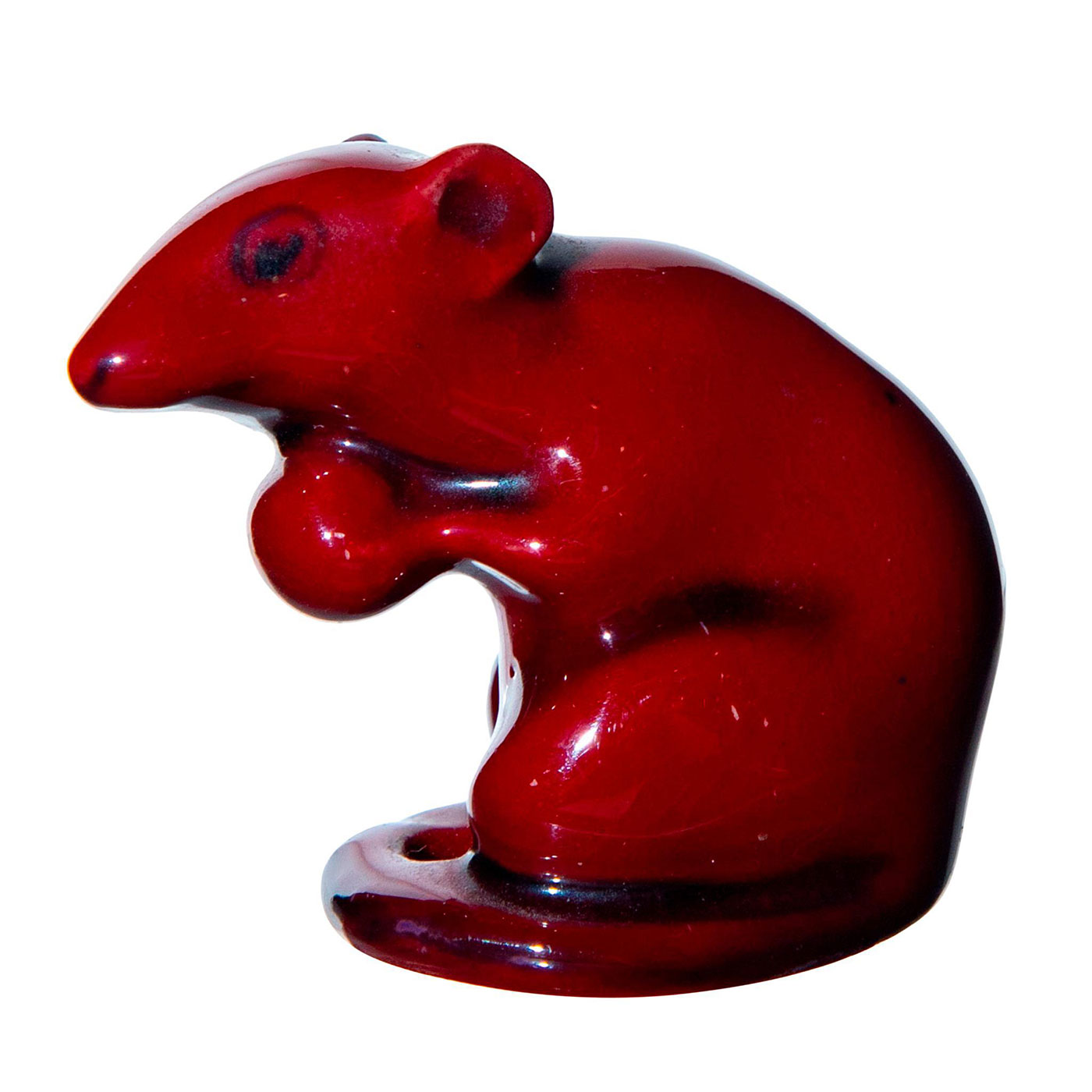 Royal Doulton Animal Flambe, Mouse With A Nut - Image 4 of 5